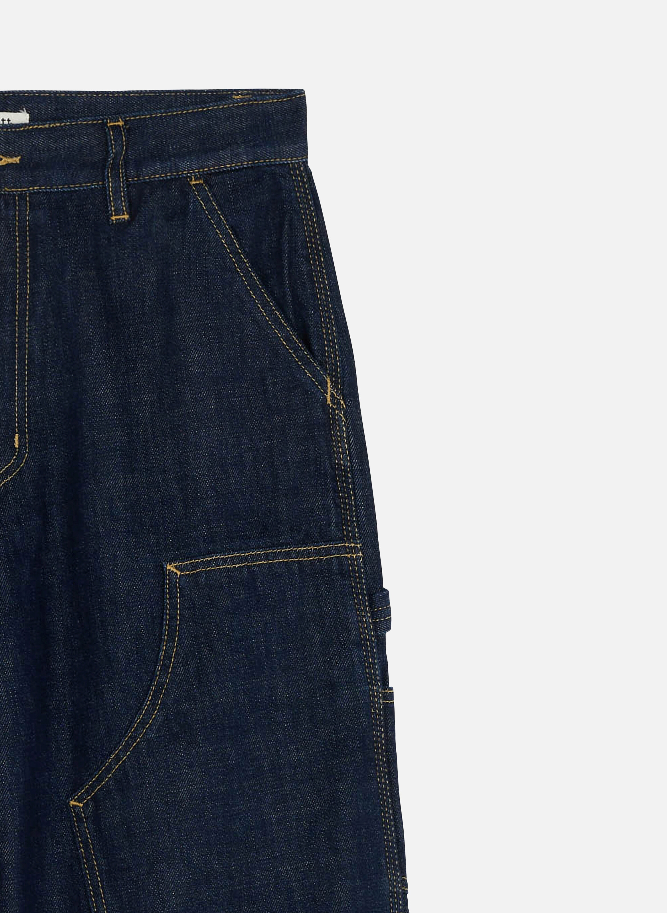 Jean w' brandon double knee pant CARHARTT WIP Bleu