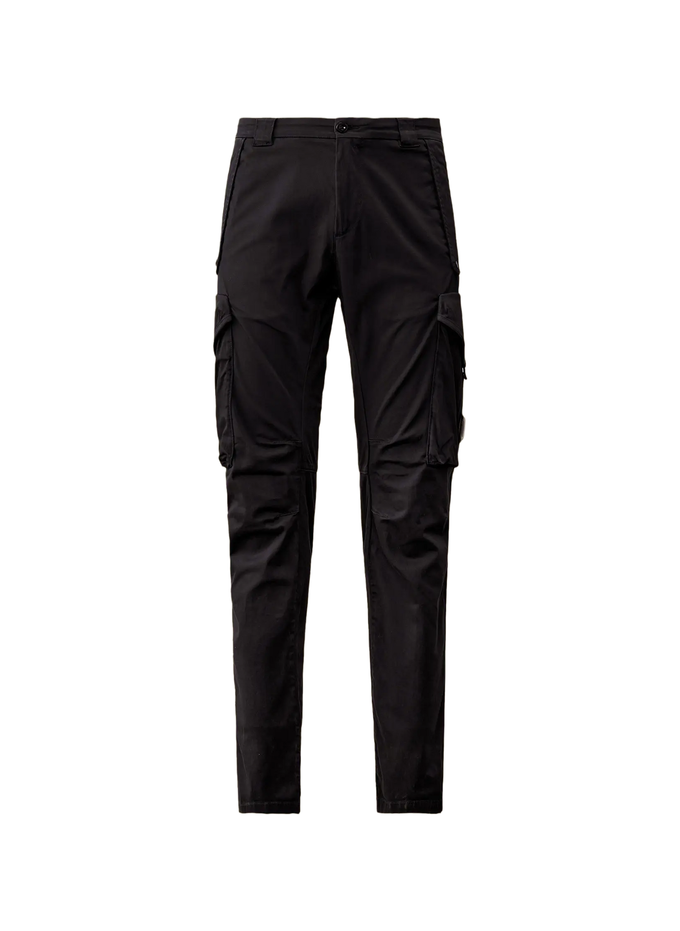Slim-fit cotton-blend trousers CP COMPANY Blue