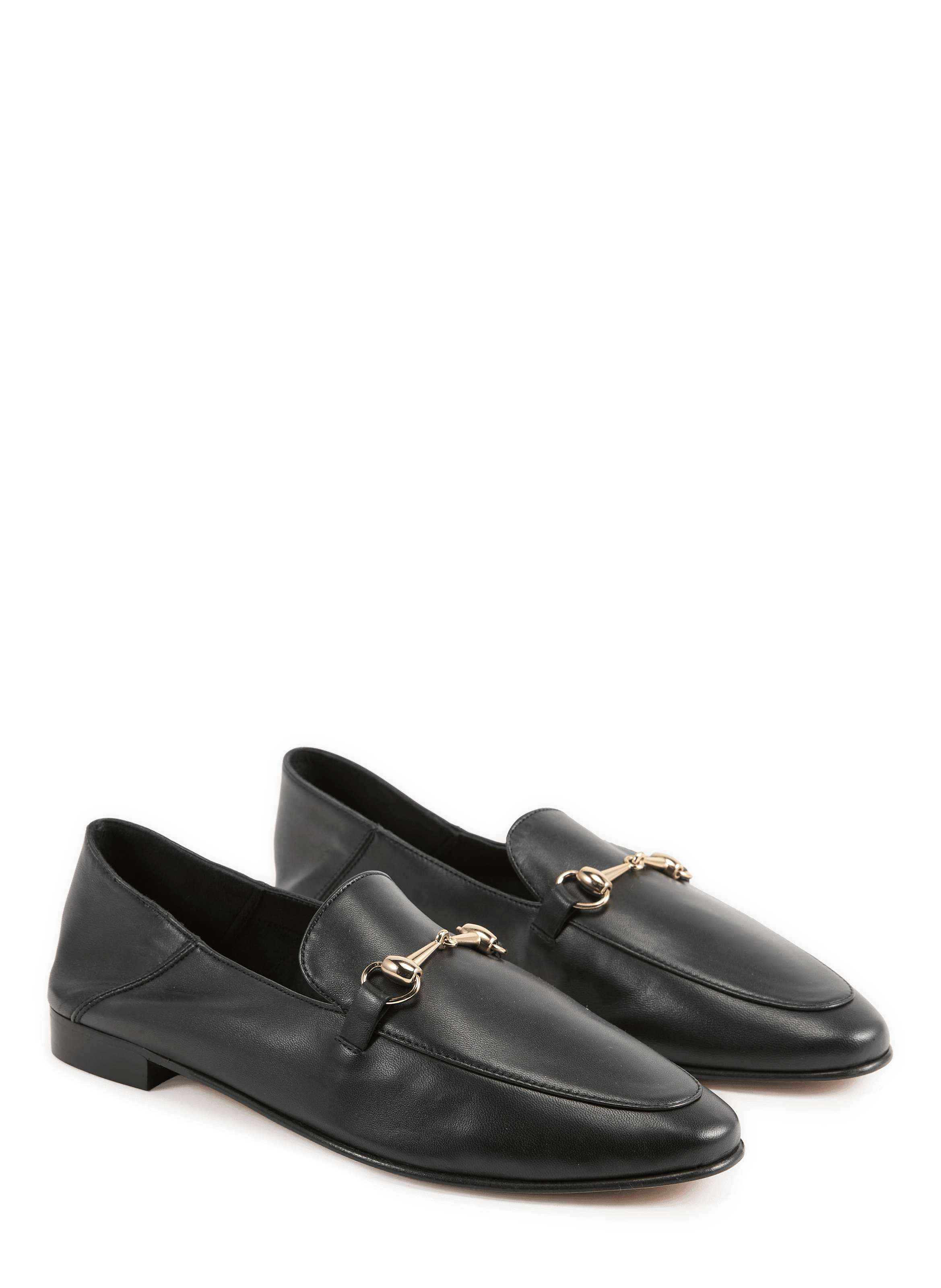 Mocassins Jill à mors en cuir | Noir BOBBIES Femme
