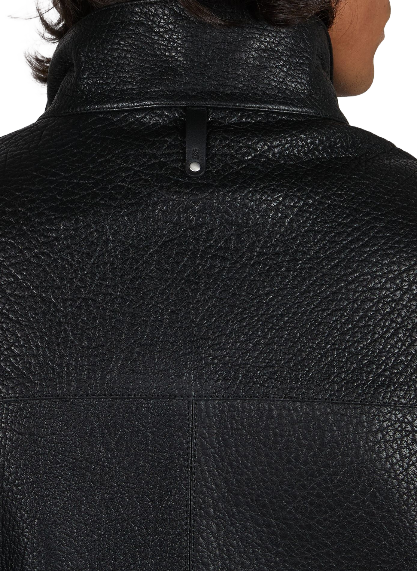 Otto straight leather jacket MACKAGE Black