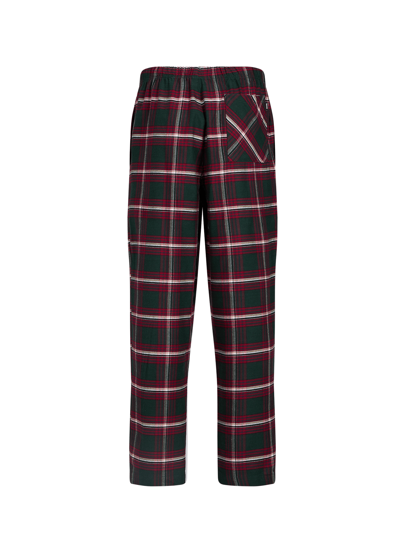 Pyjamahose aus Baumwollmischung BOSS Rot