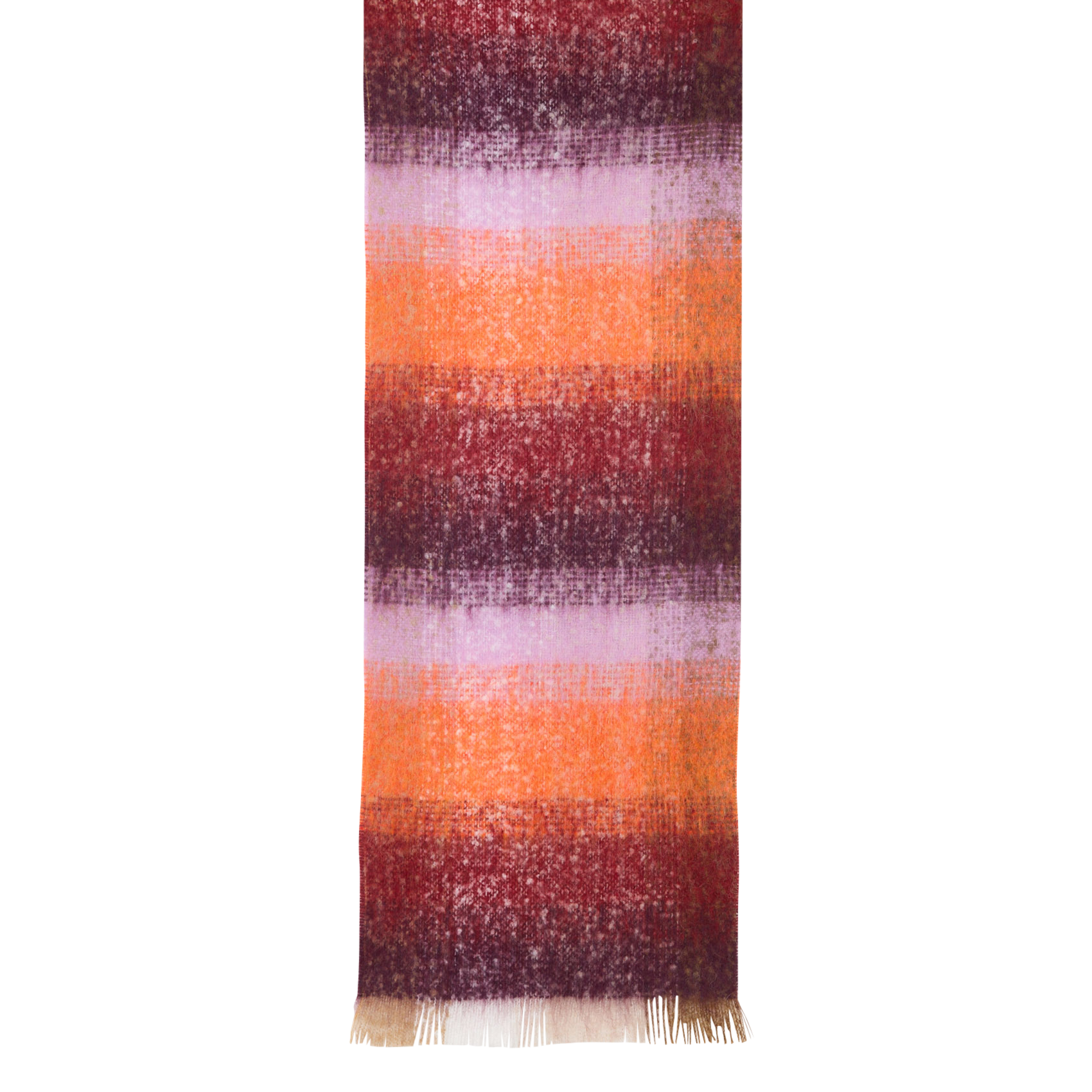 Gebreide sjaal met tie-dye-effect LA FEE MARABOUTEE Oranje