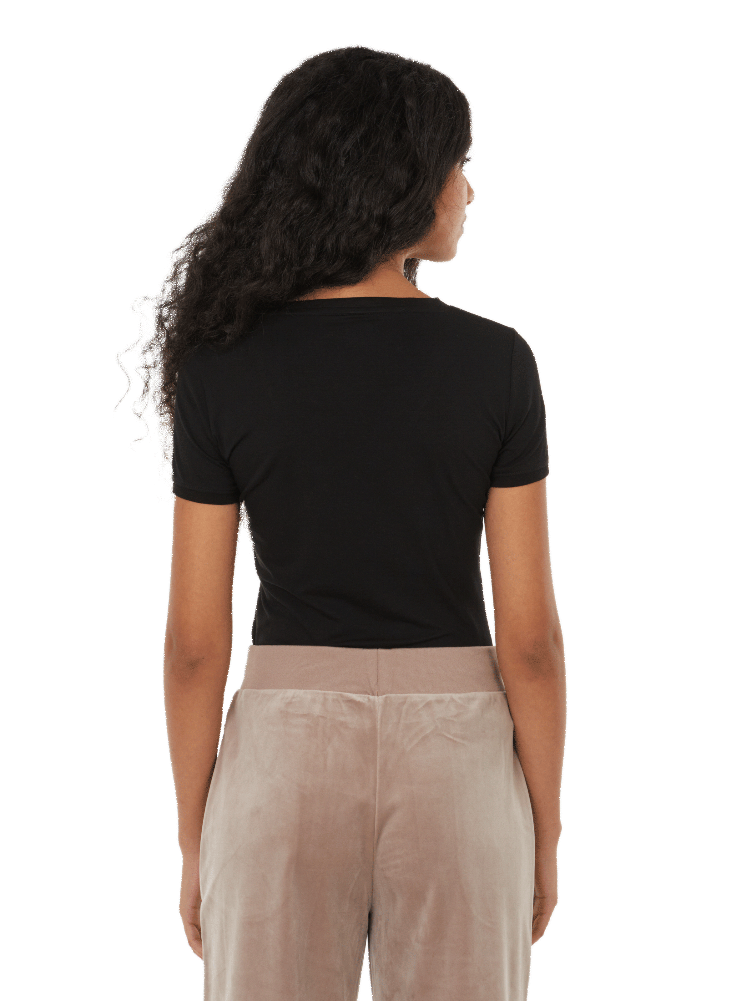 T-shirt en coton GUESS Noir