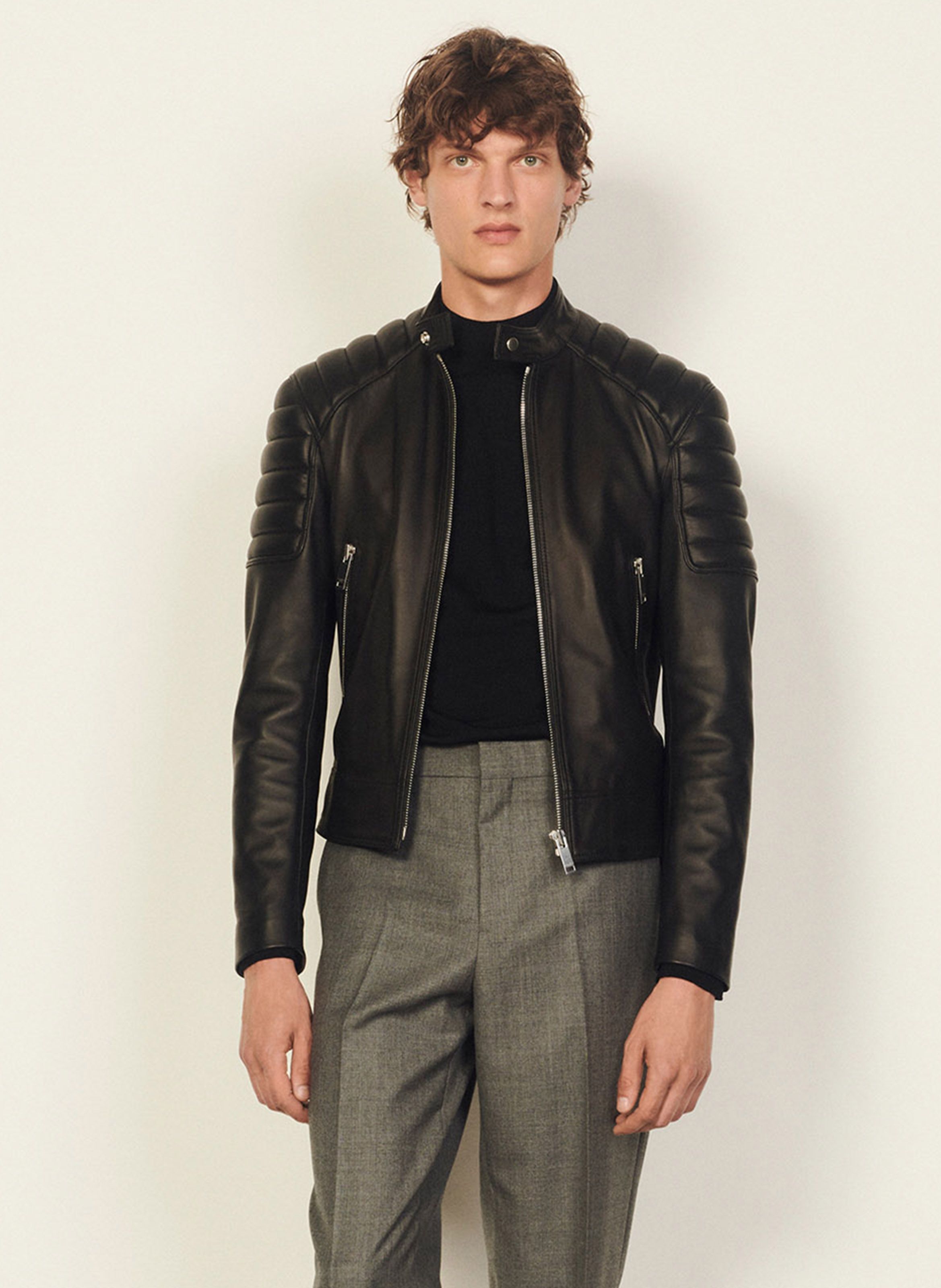 Veste sandro cuir new arrivals