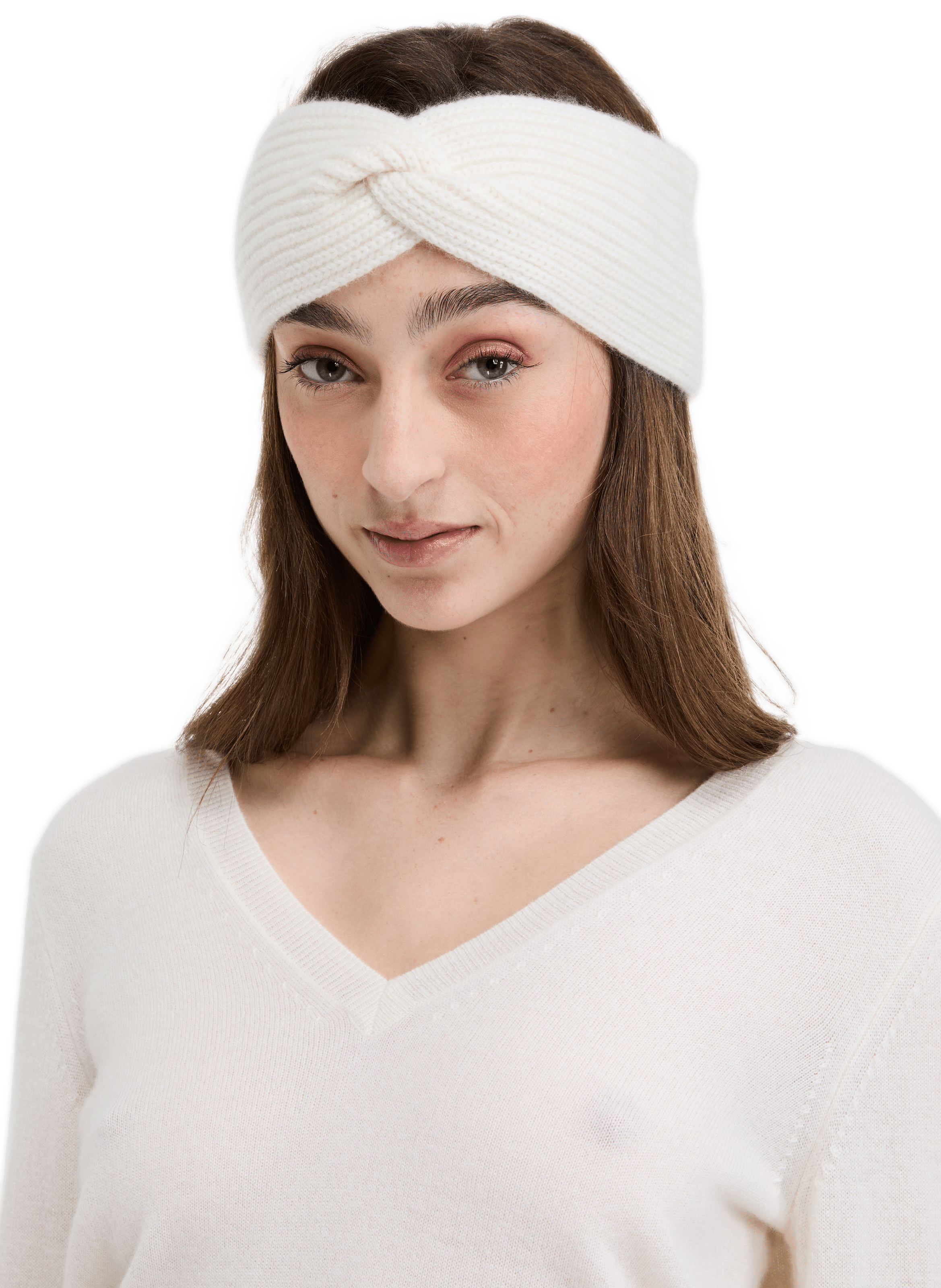 Pull en cachemire AU PRINTEMPS PARIS Beige