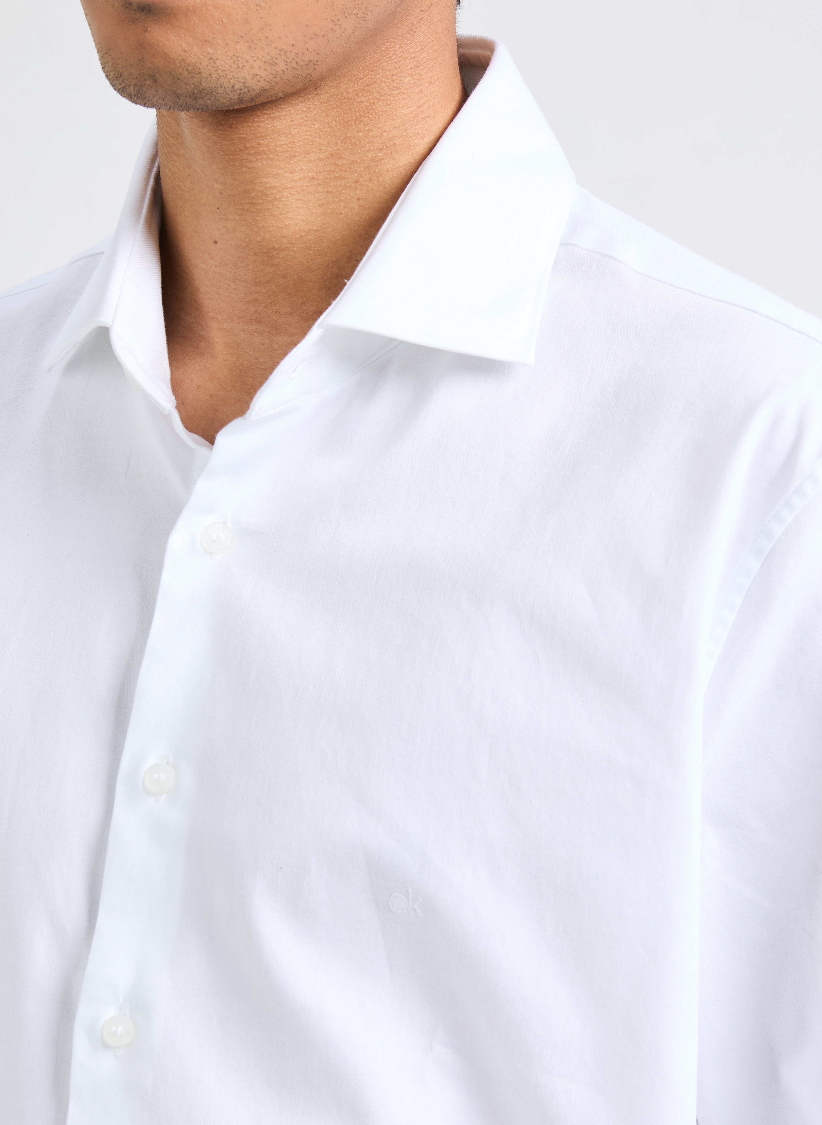 Cotton shirt CALVIN KLEIN White