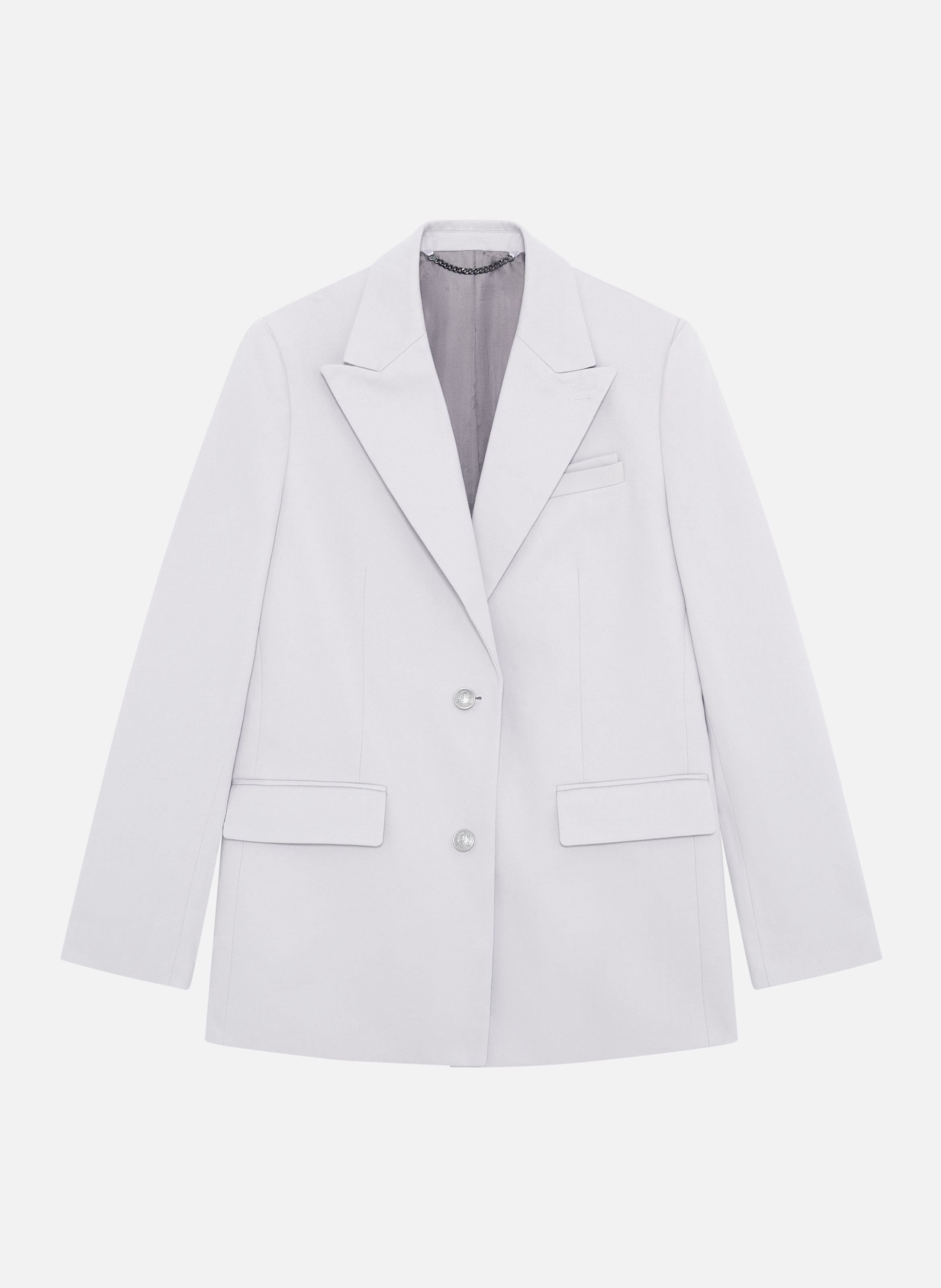 Veste de tailleur droite THE KOOPLES Violet