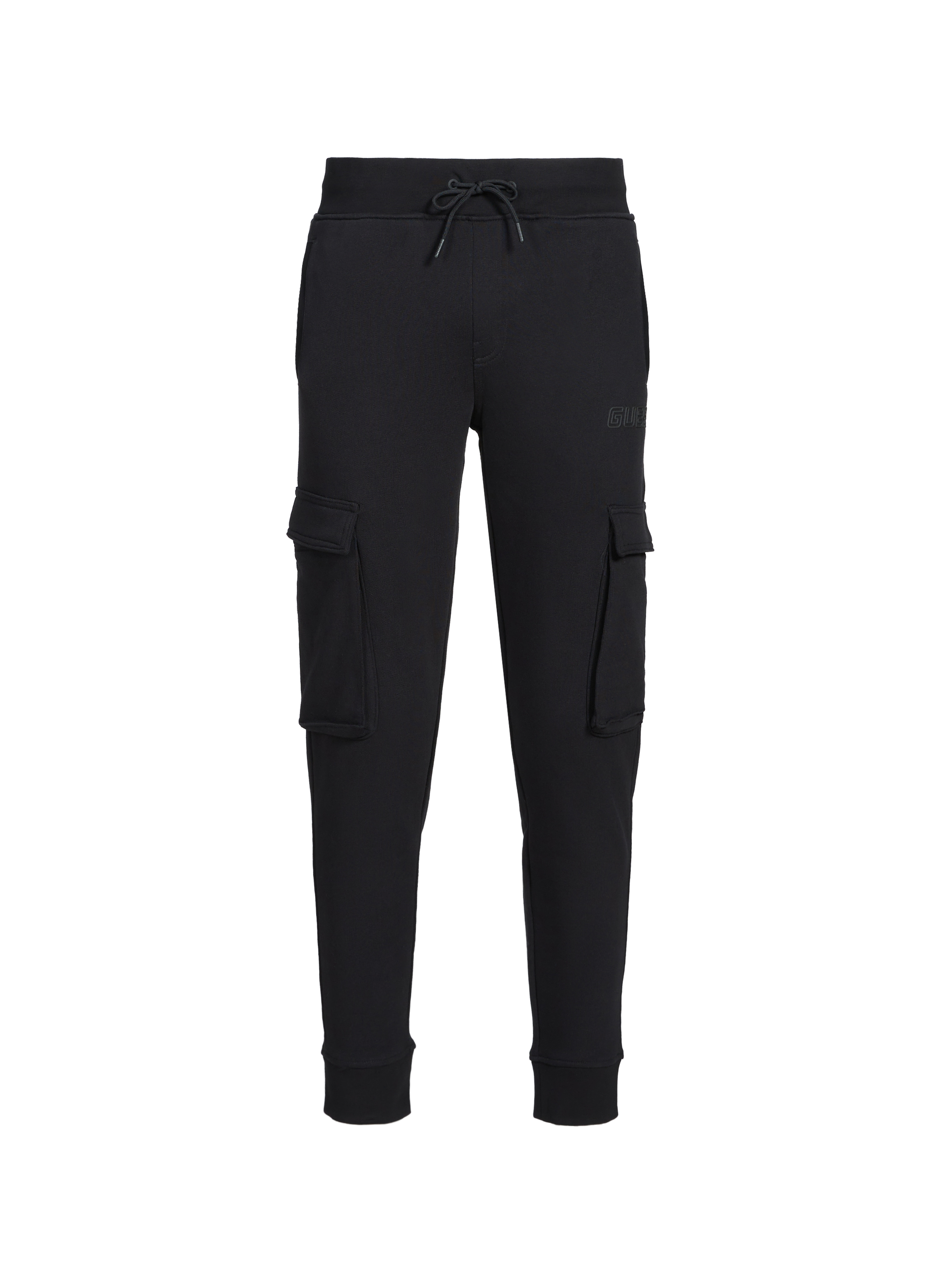 GUESS Pantalon de jogging cargo Noir