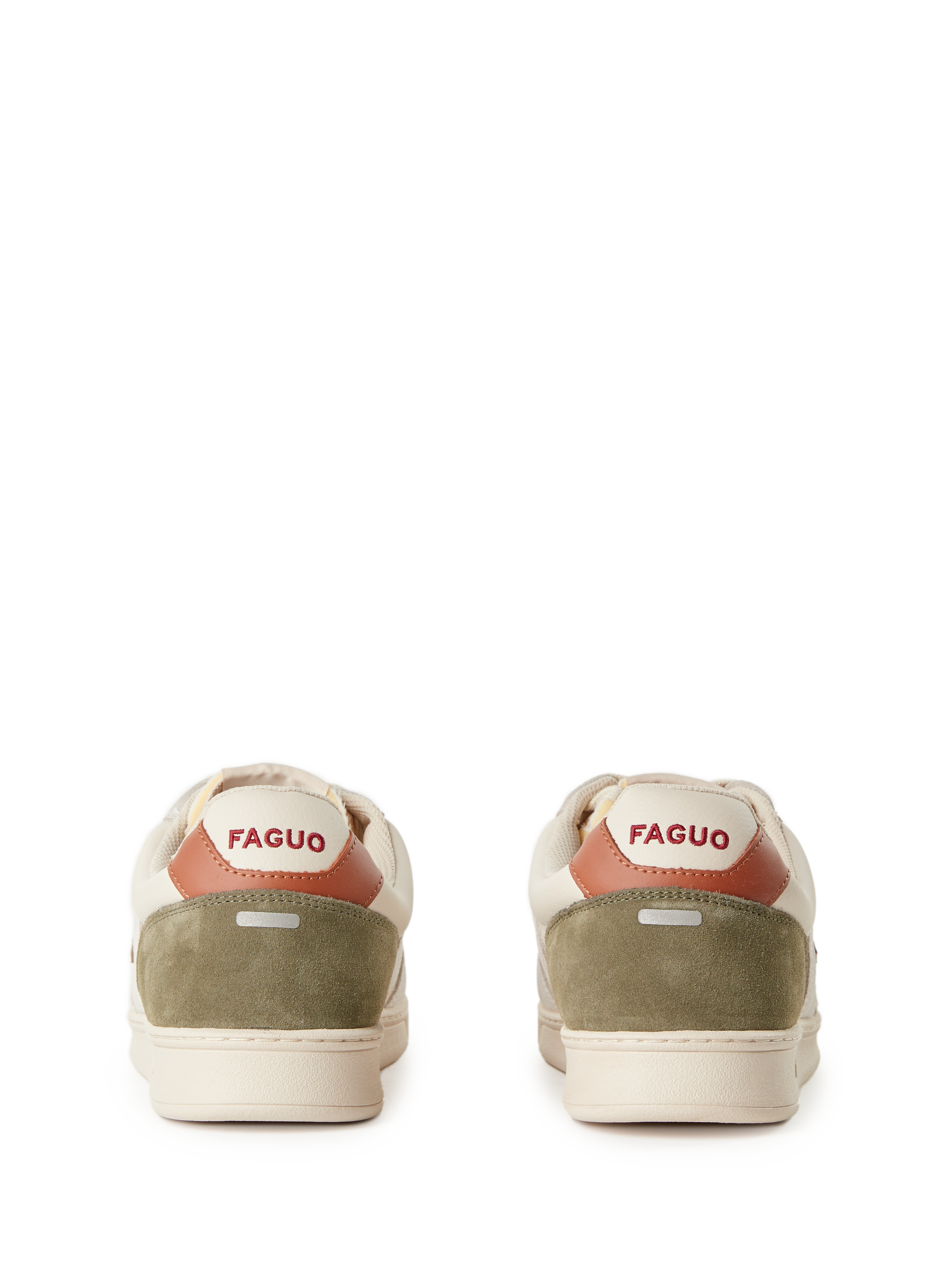 Baskets bi-matière FAGUO Multicolore