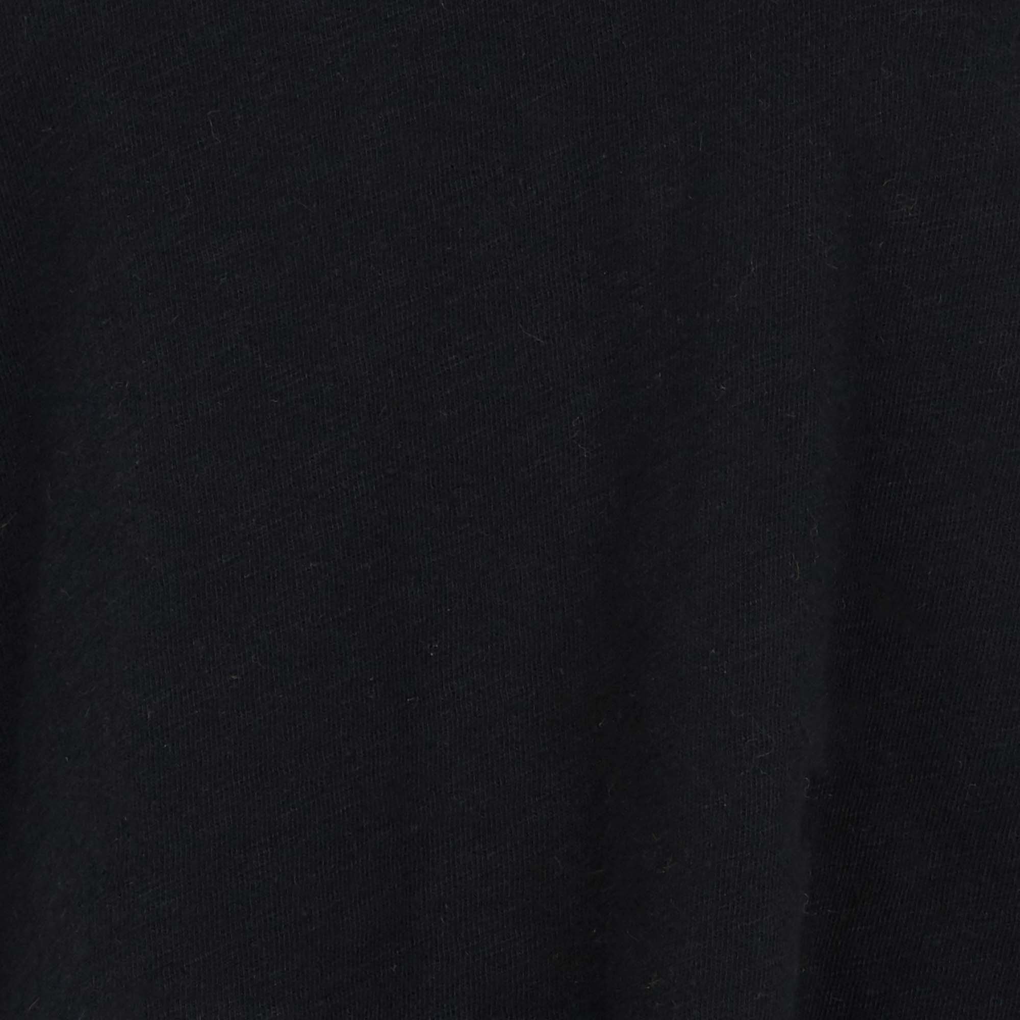 Tee-shirt col bateau en coton sonoma AMERICAN VINTAGE Noir