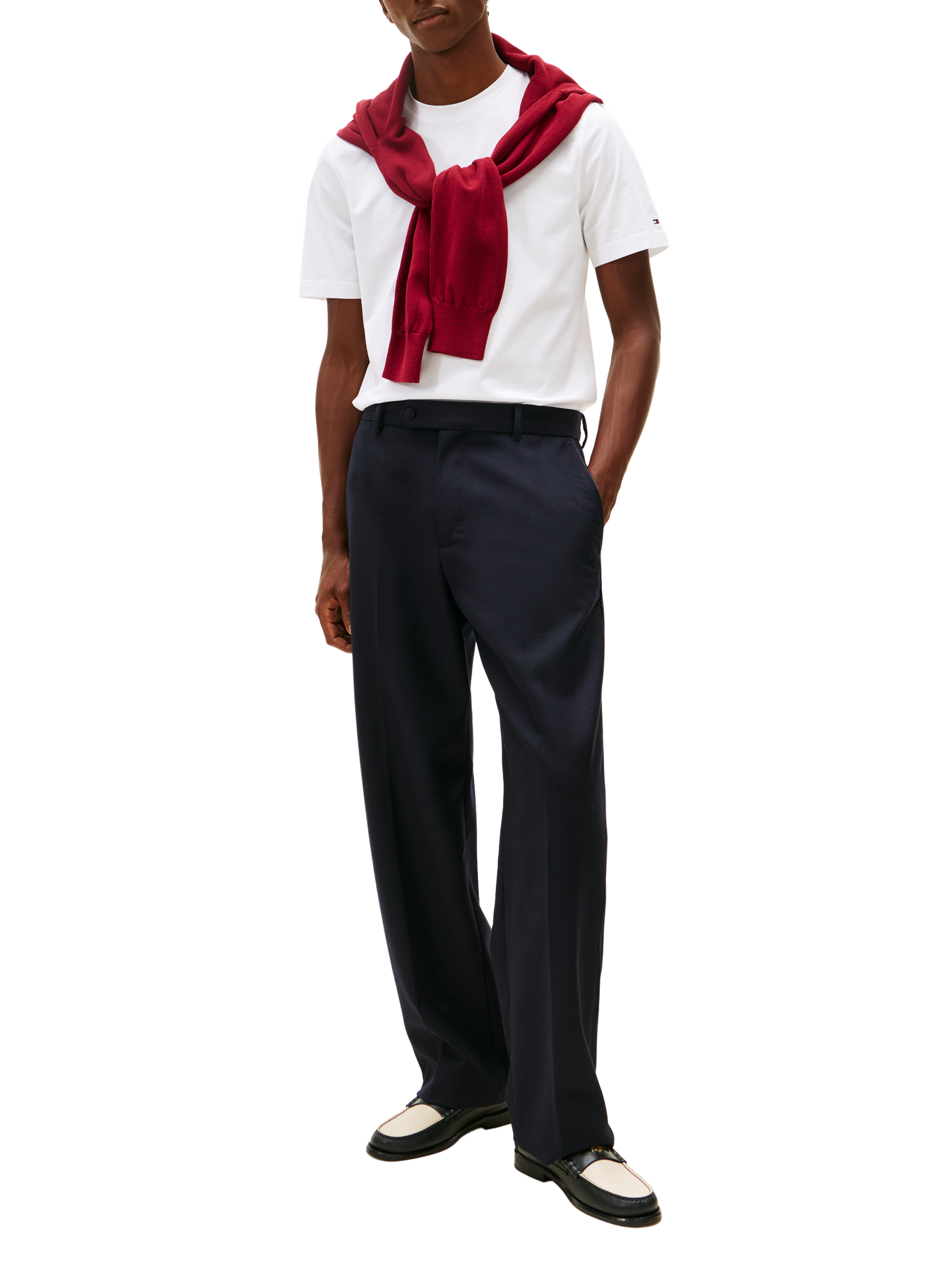 Short-Sleeve Cotton T-Shirt  TOMMY HILFIGER White