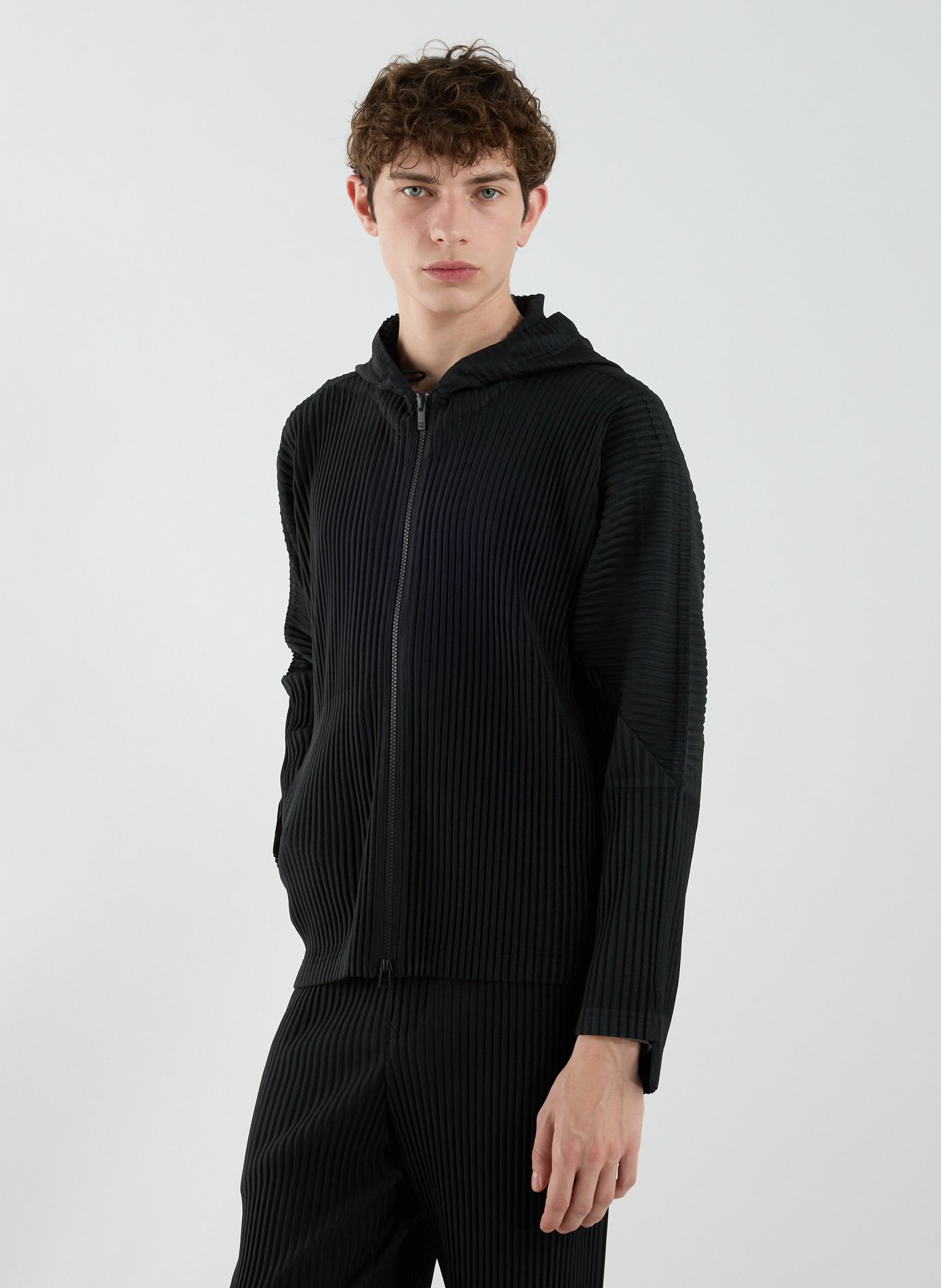 Pleated waistcoat HOMME PLISSE ISSEY MIYAKE Black