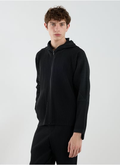 Bershka - Short plissé coupe skateur - Noir Bershka - Short plissé coupe skateur - Noir