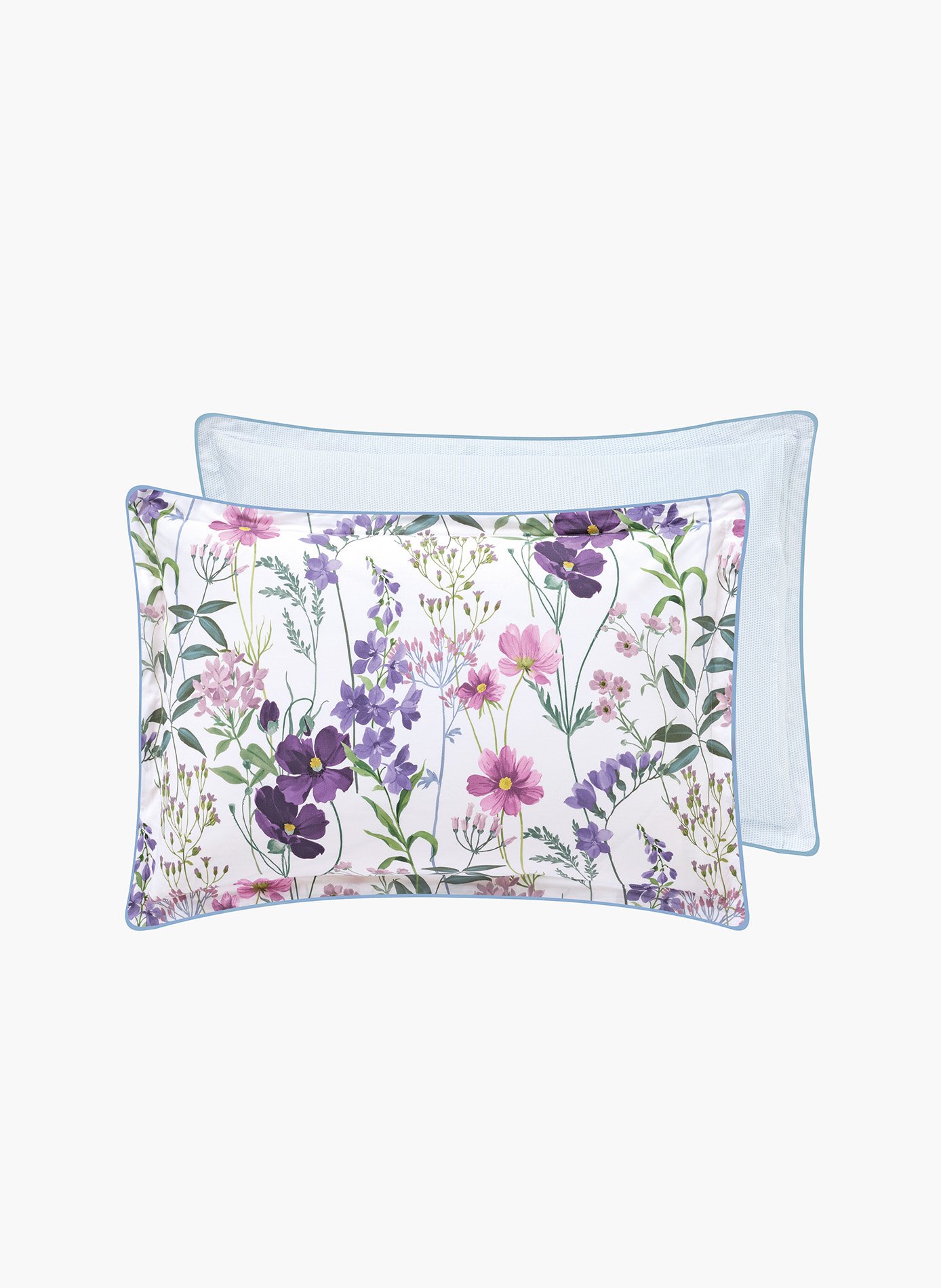 TAIE D'OREILLER Éphémère ANNE DE SOLENE Violet