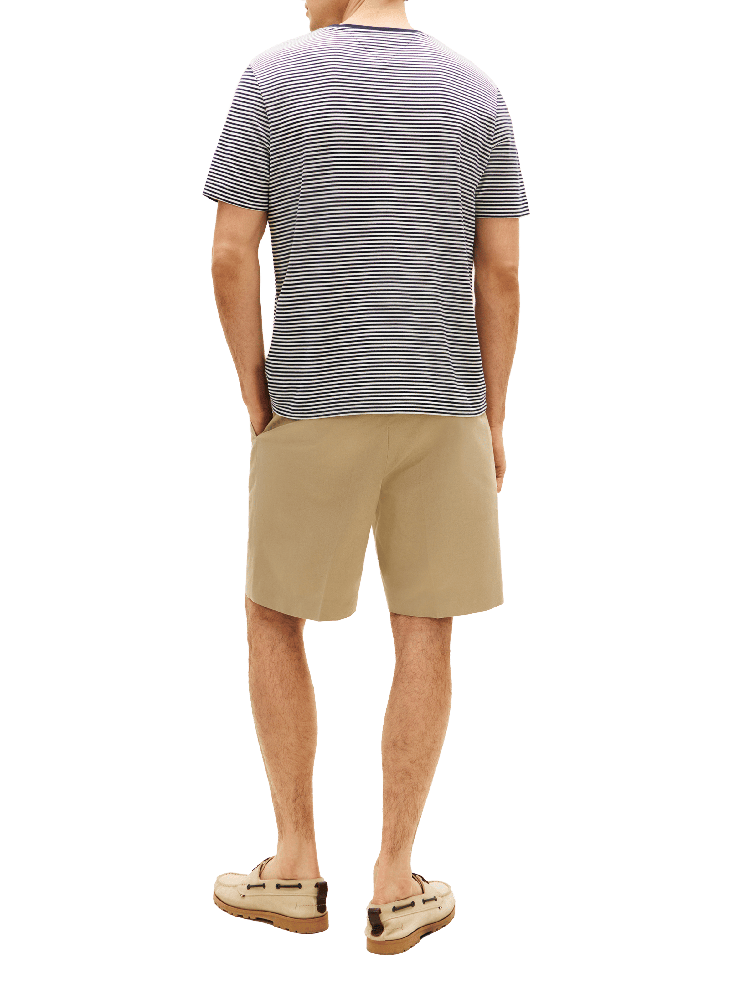 Striped cotton T-shirt TOMMY HILFIGER Blue