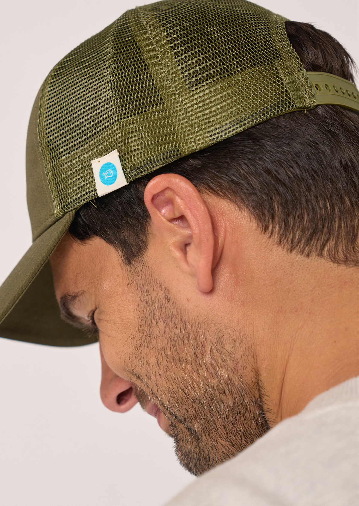 Casquette en coton trucker BILLYBELT Kaki