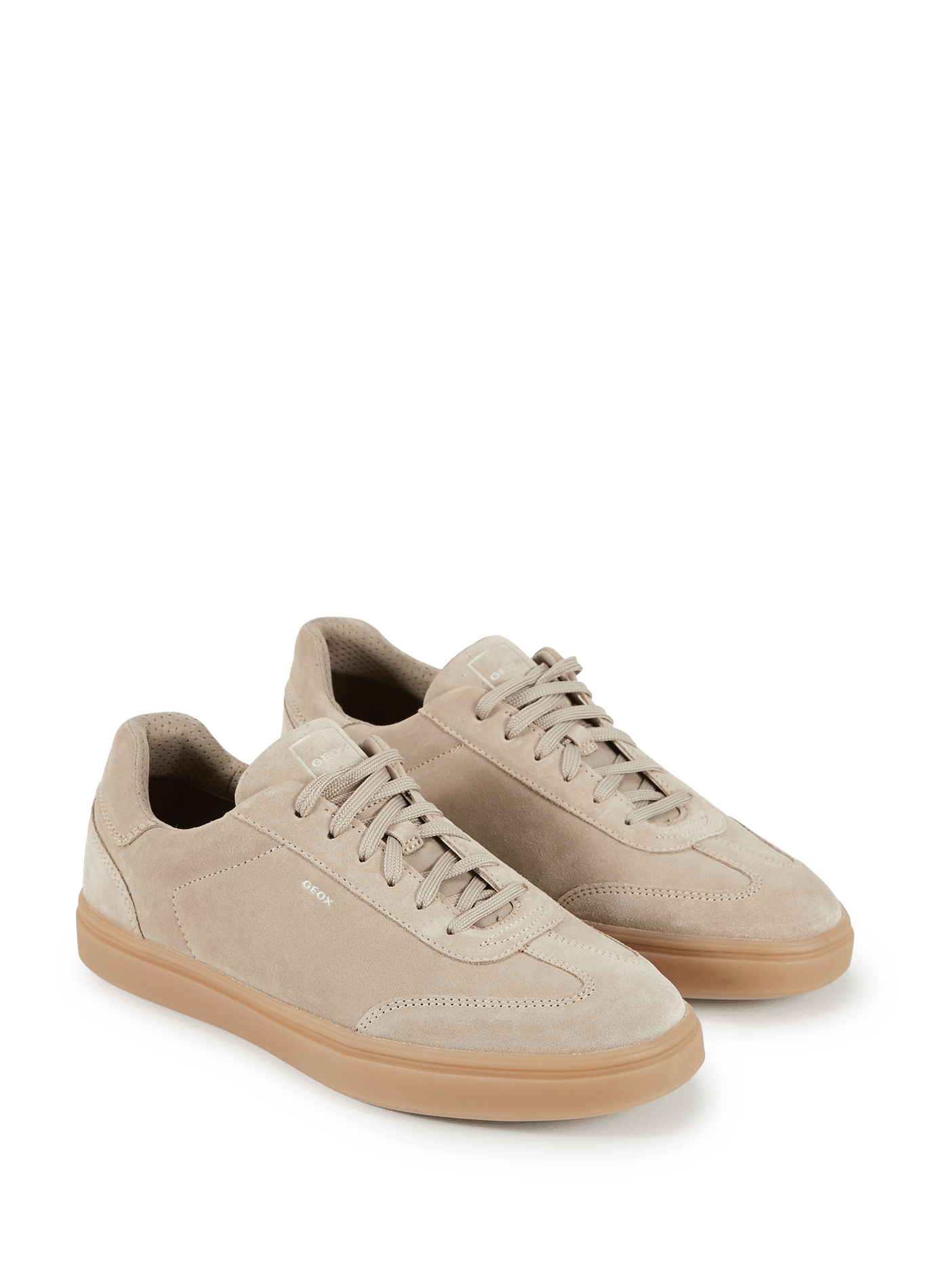 Baskets Baltmoore en peau de veau GEOX Beige