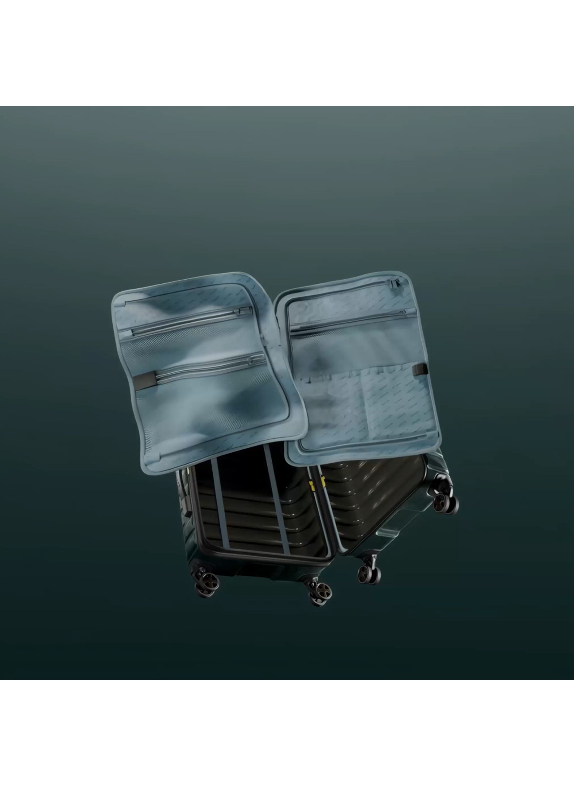 Valise soute rigide taille l - shadow 5.0 DELSEY PARIS Vert