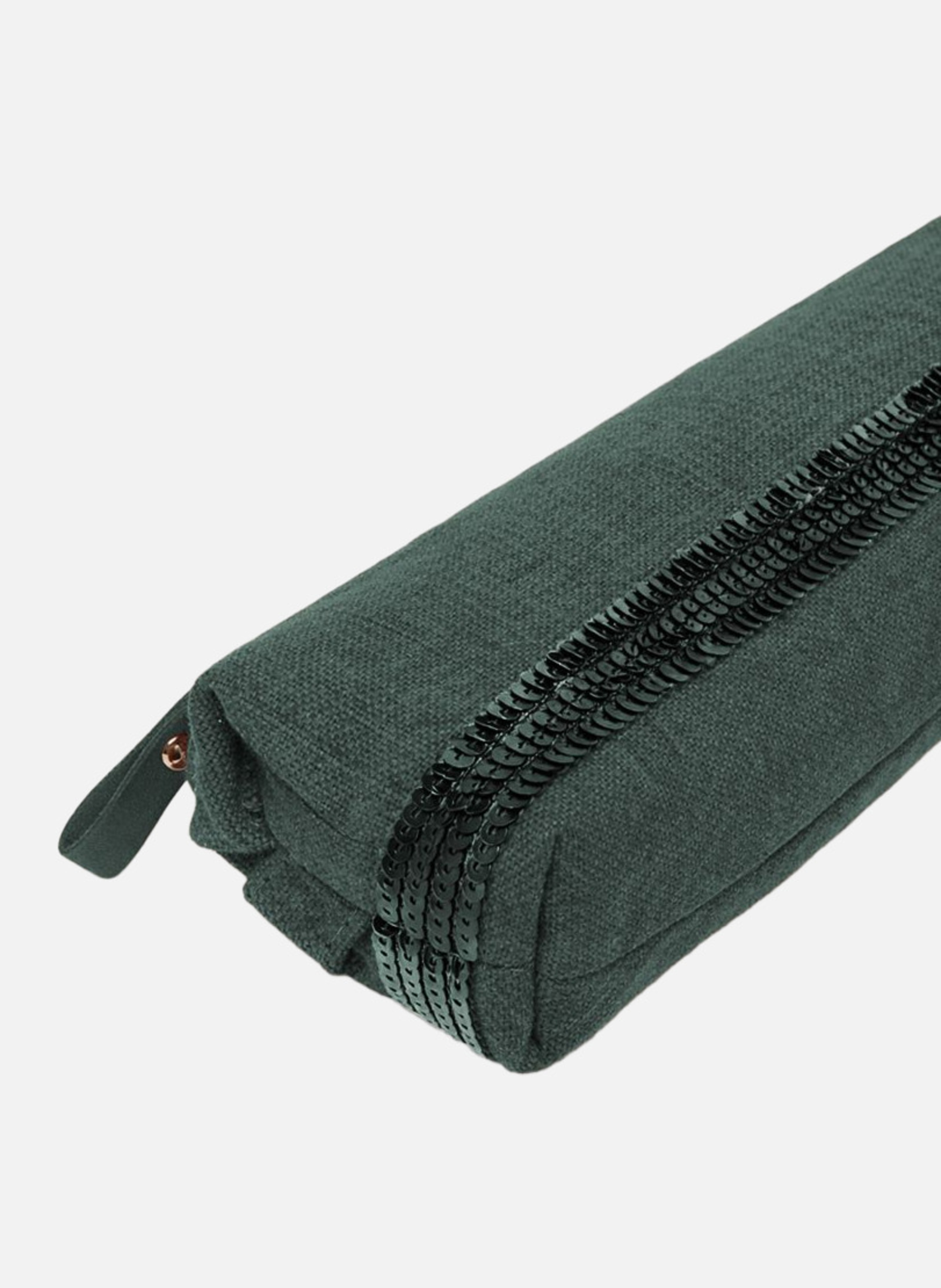 Trousse écolier en lin VANESSA BRUNO Vert