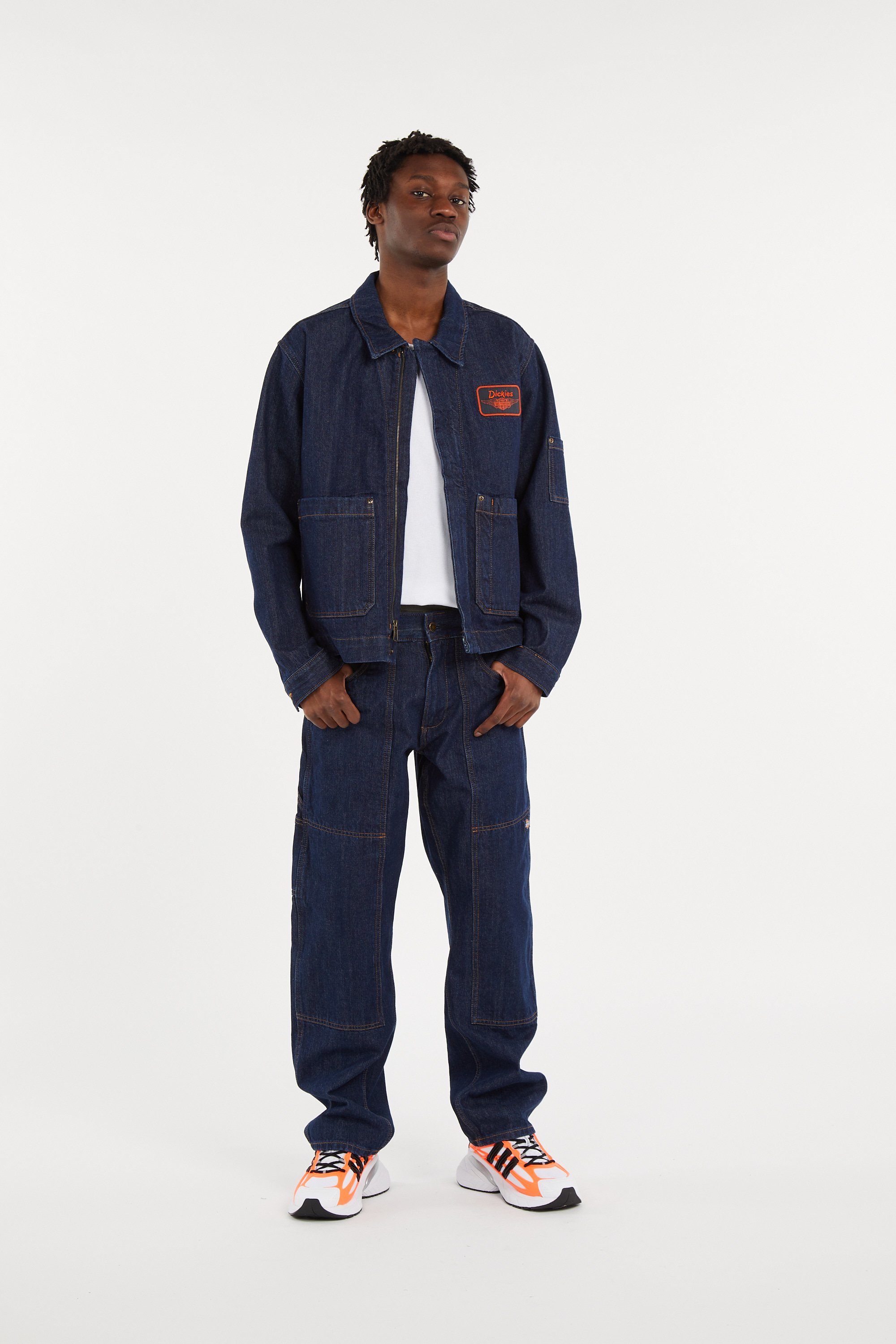 Veste dickies x hd boxy denim jacket DICKIES Bleu