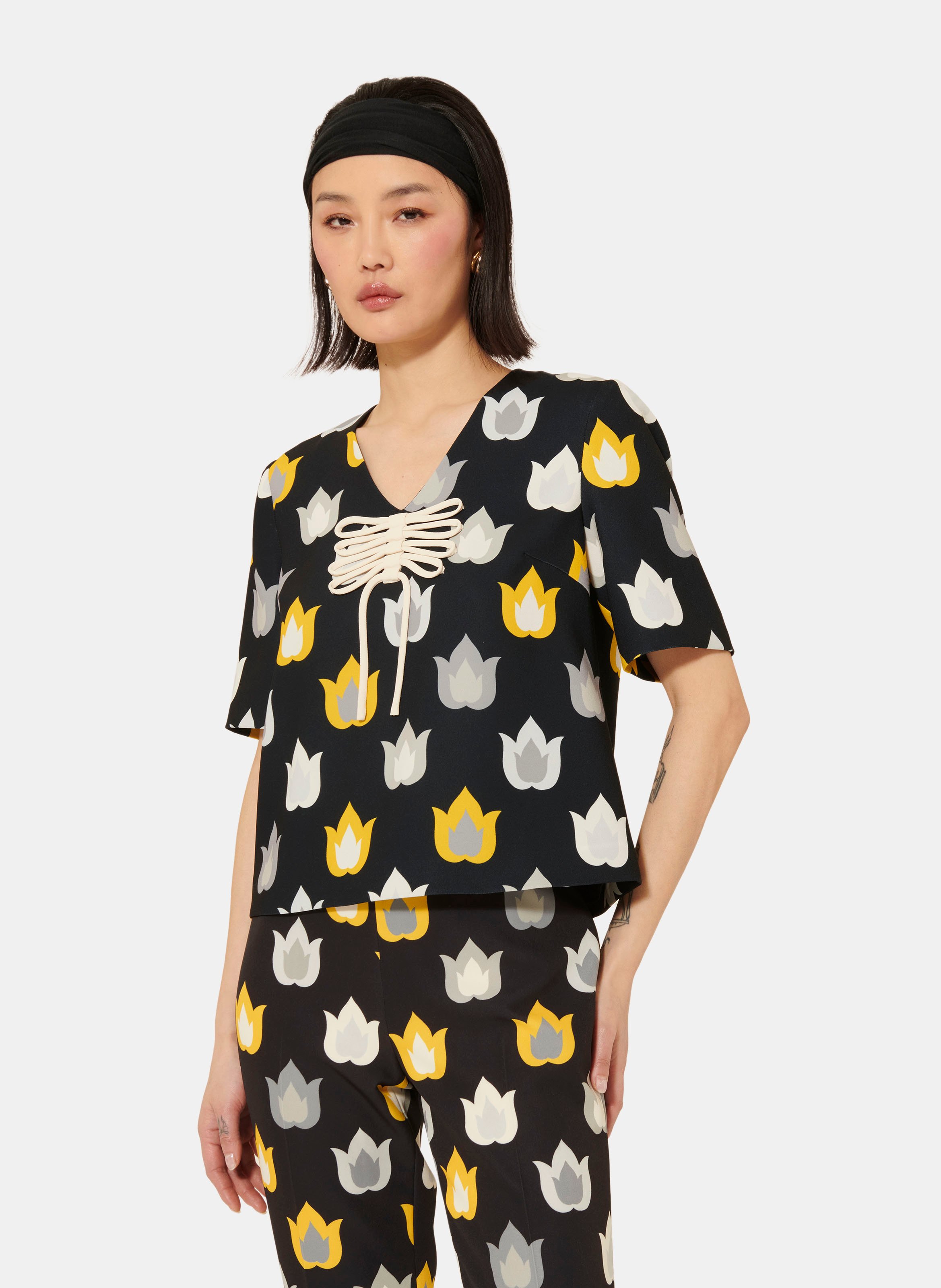 Top thylane TARA JARMON Gris