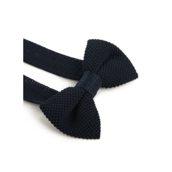 Noeud papillon en maille de coton