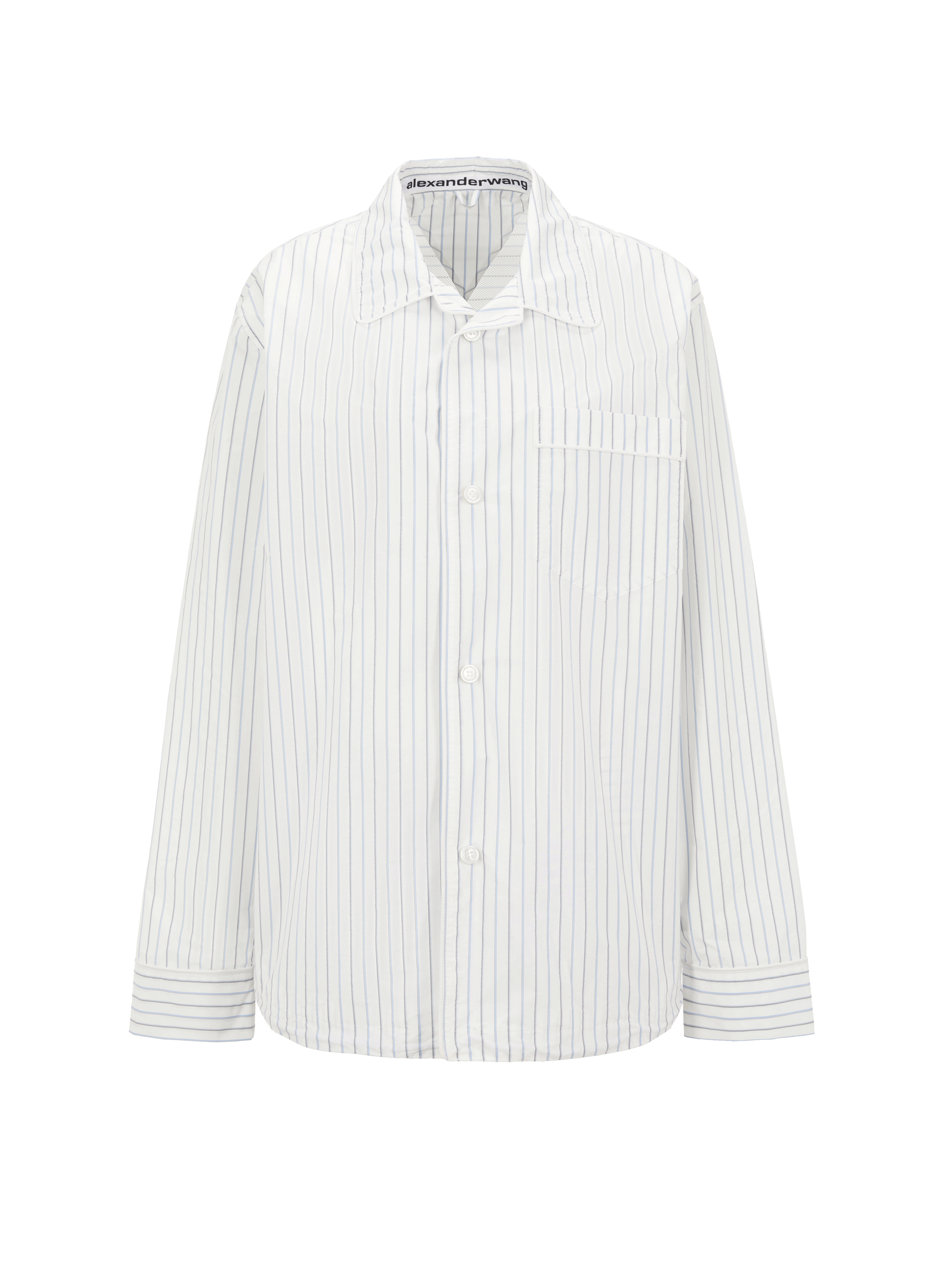 Chemise oversize rayée