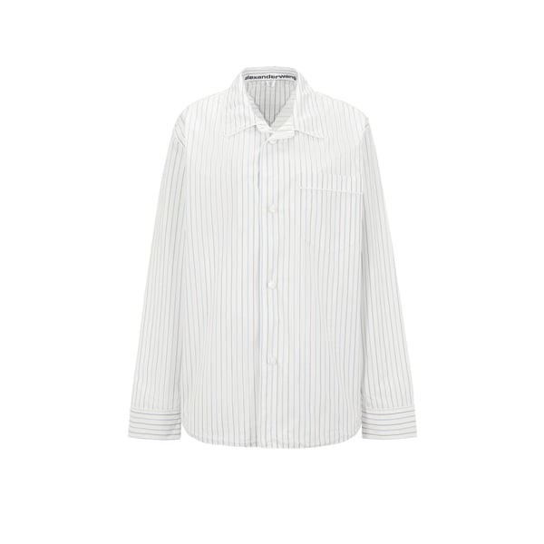 Chemise oversize rayée