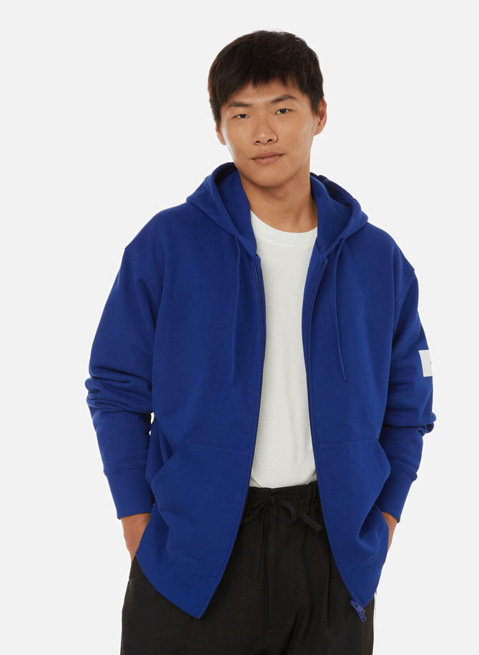 Loose-fit organic cotton hoodie Y-3