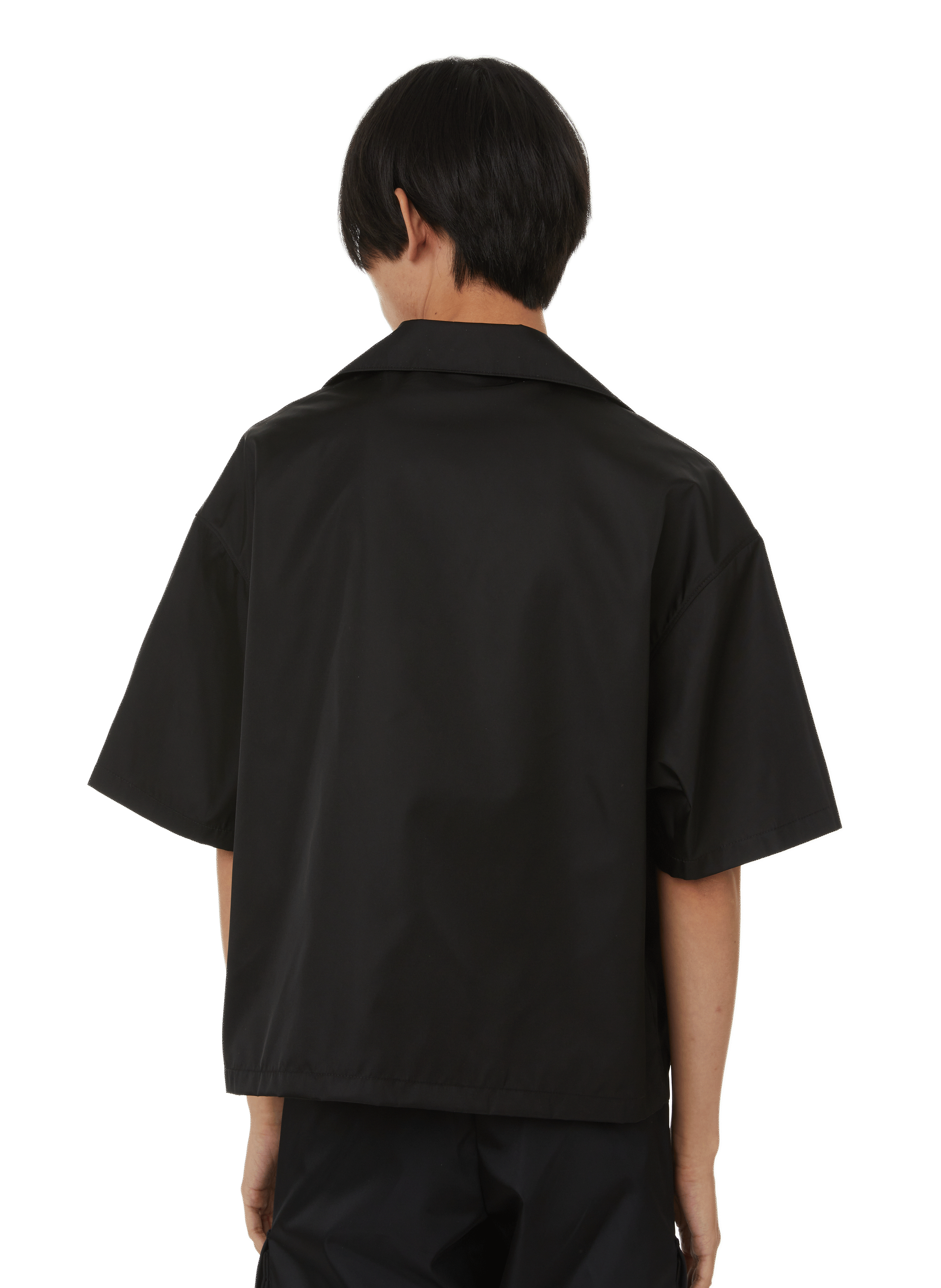 Re-nylon shirt PRADA Black