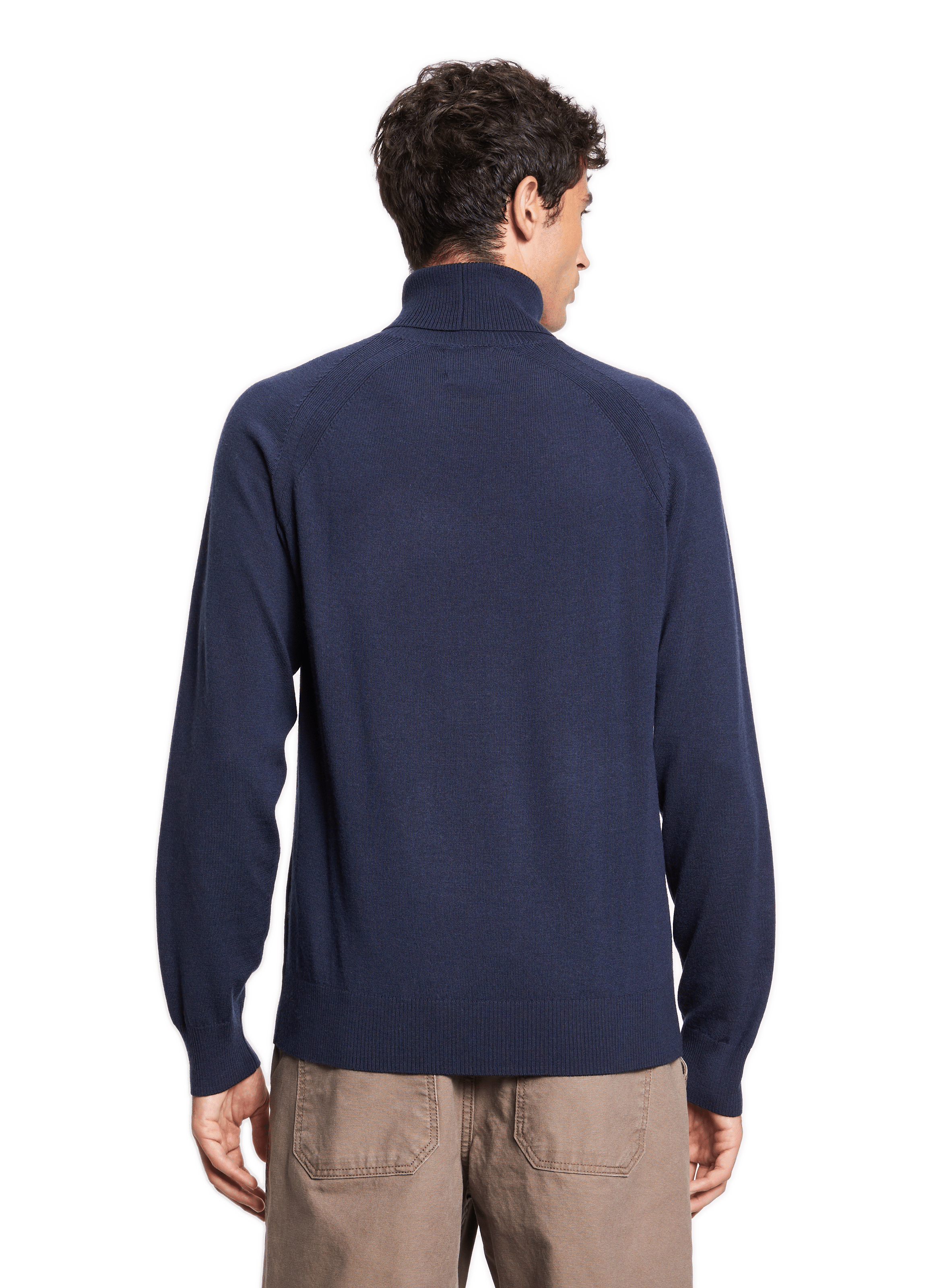 Pull col roulé en laine  DOCKERS Gris