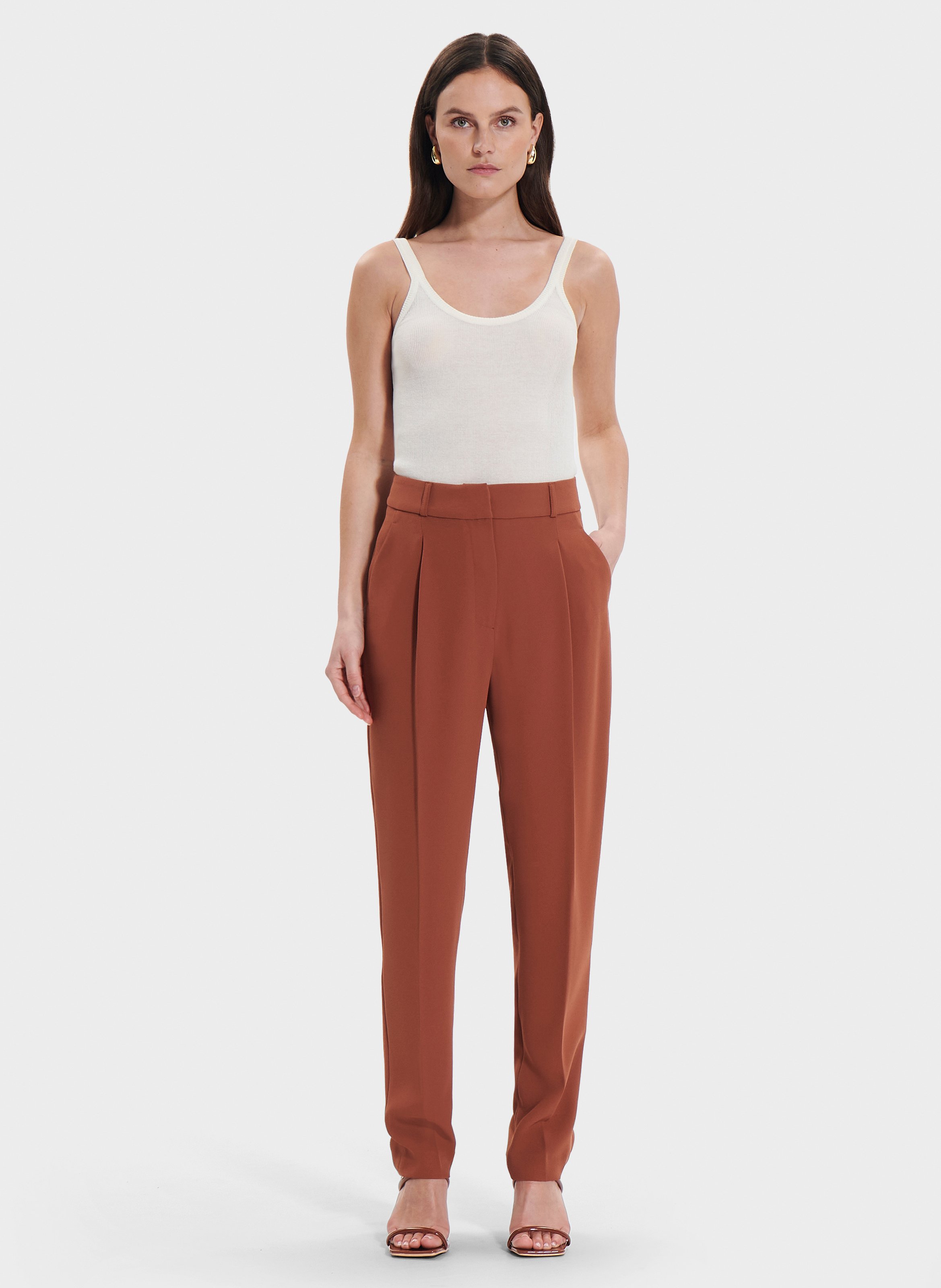Pantalon  pona ZAPA Marron