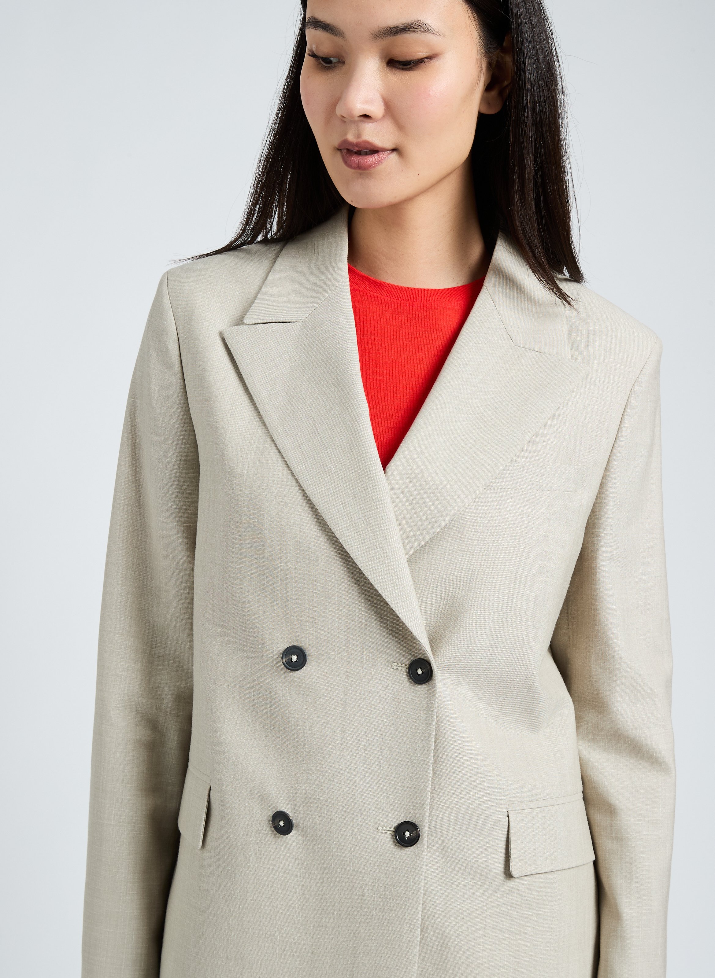 Blazer Vom SAISON 1865 Beige