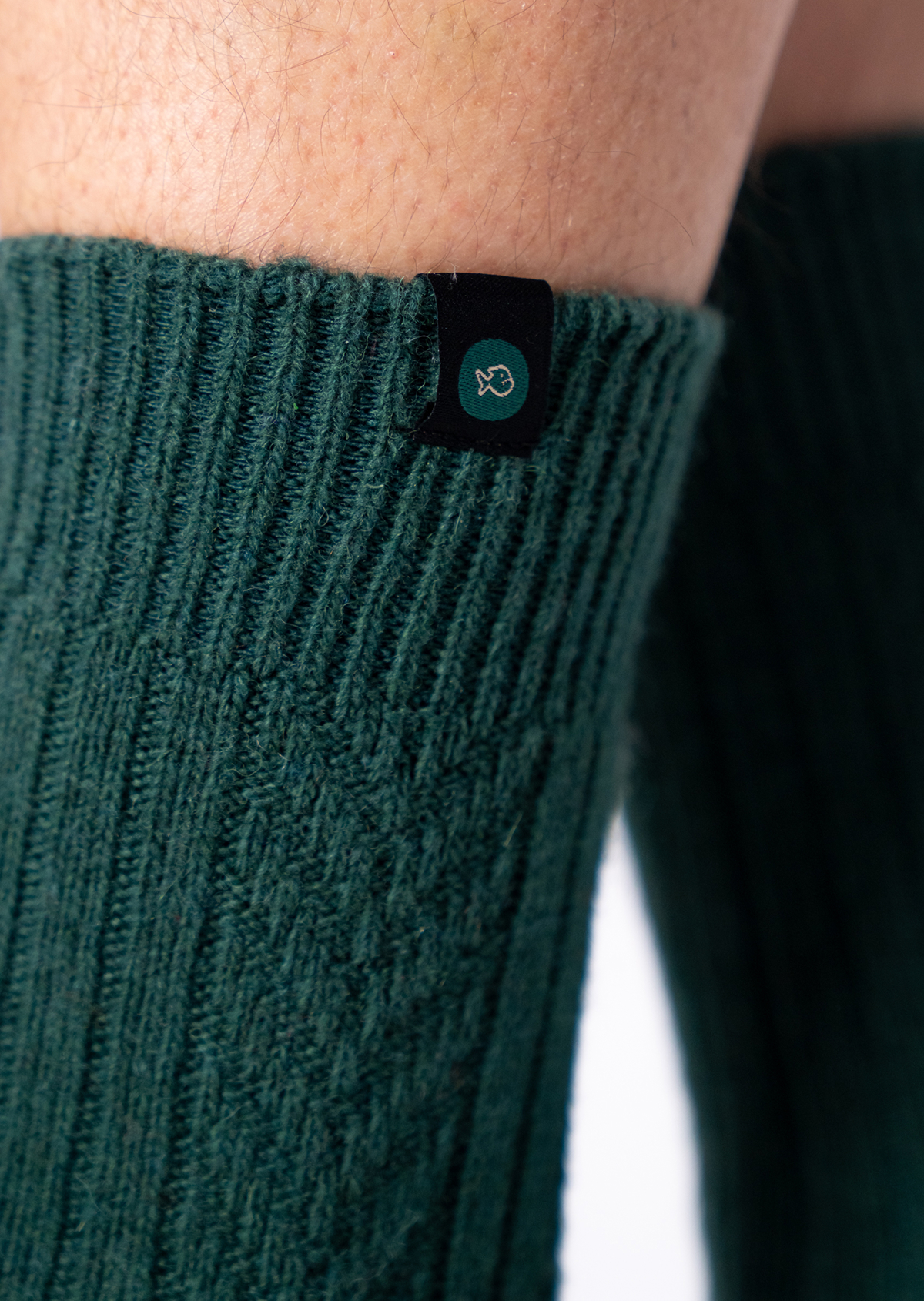 Chaussettes en laine BILLYBELT Vert