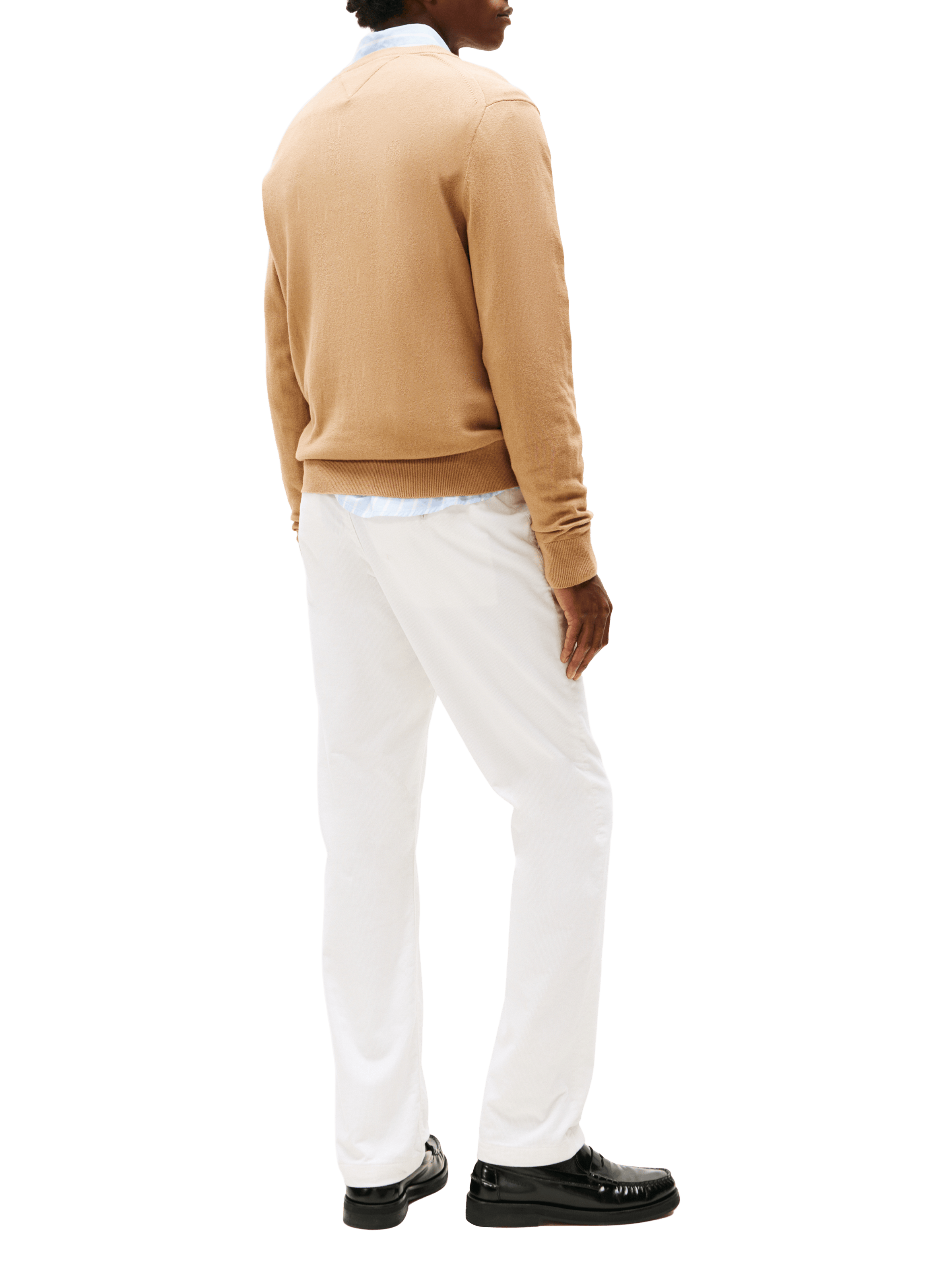 Cotton and cashmere jumper TOMMY HILFIGER Brown