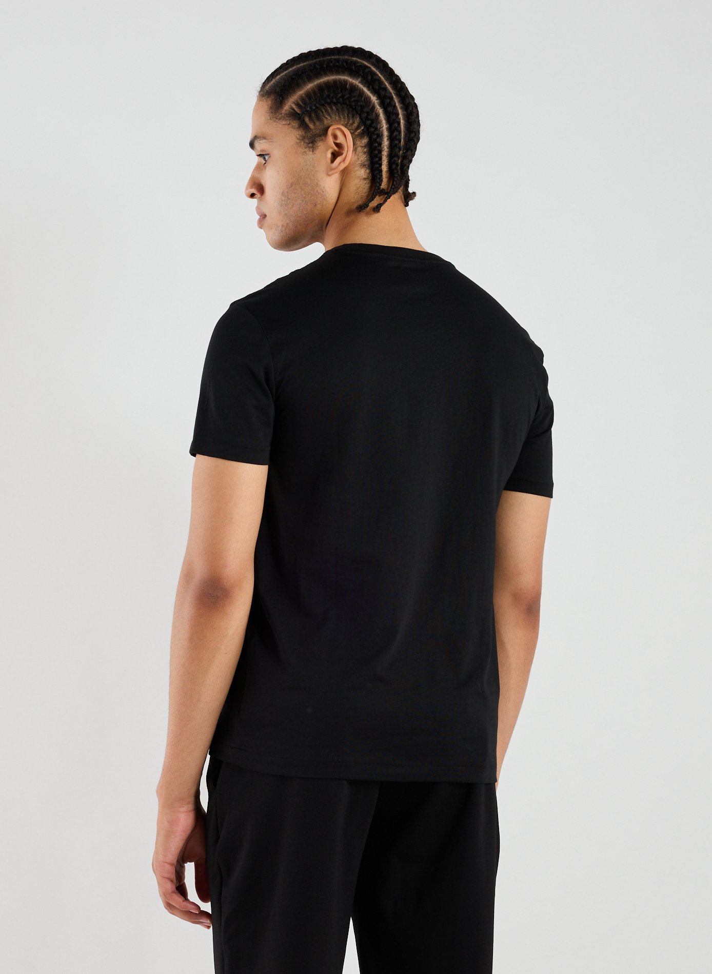 Straight-fit cotton T-shirt POLO RALPH LAUREN Black