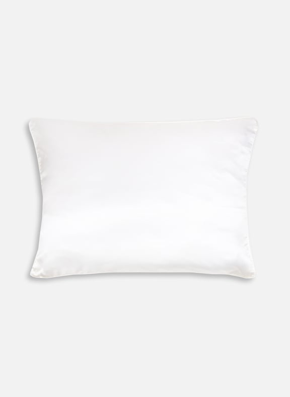 Mulberry silk pillowcase White by AU PRINTEMPS PARIS AU PRINTEMPS PARIS Mulberry silk pillowcase White