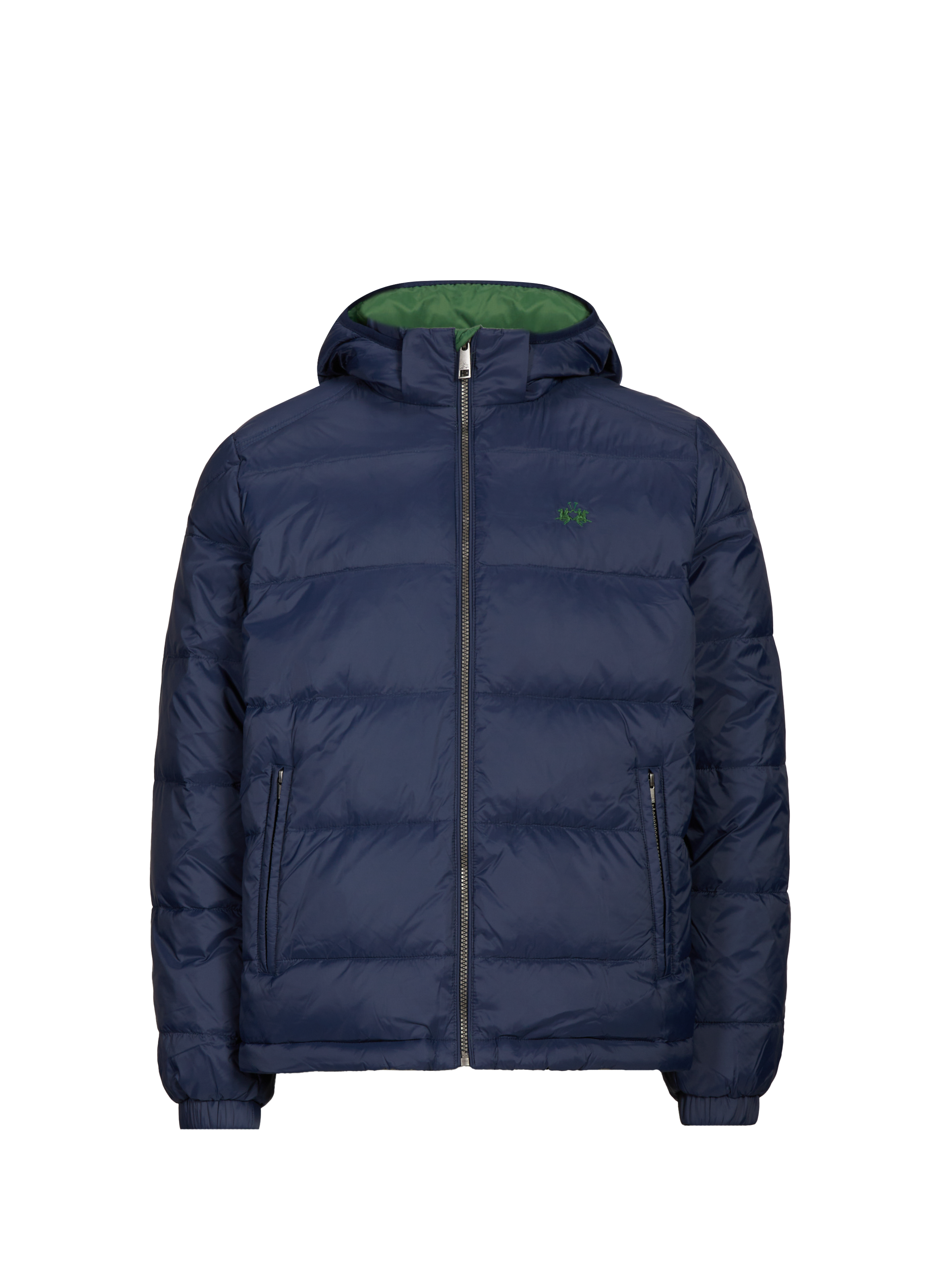 Doudoune manches longues à capuche amovible LA MARTINA Bleu