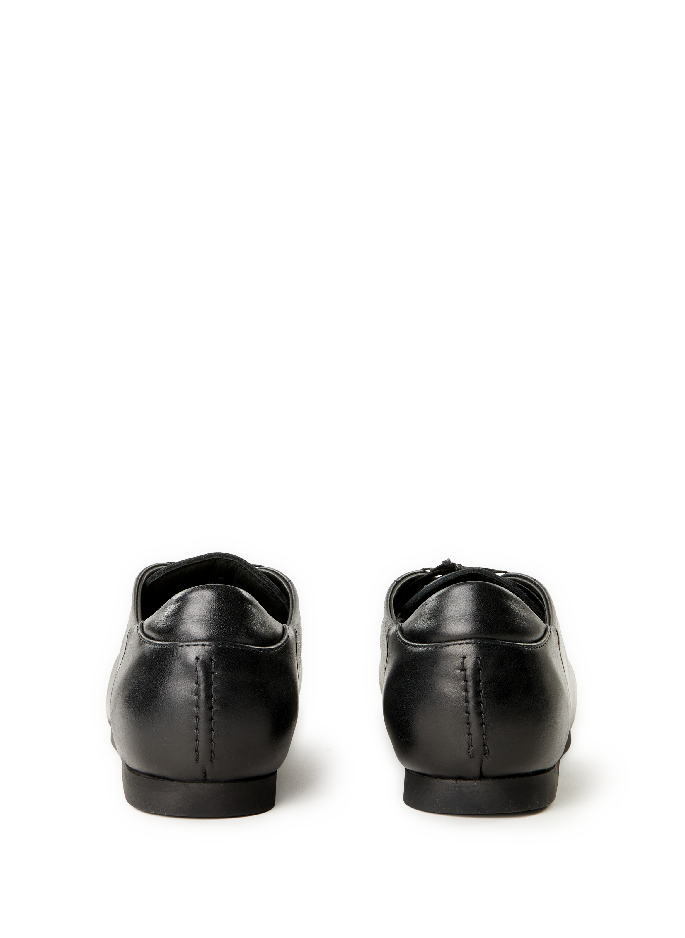 Mocassins bouts carrés en cuir OUR LEGACY Noir