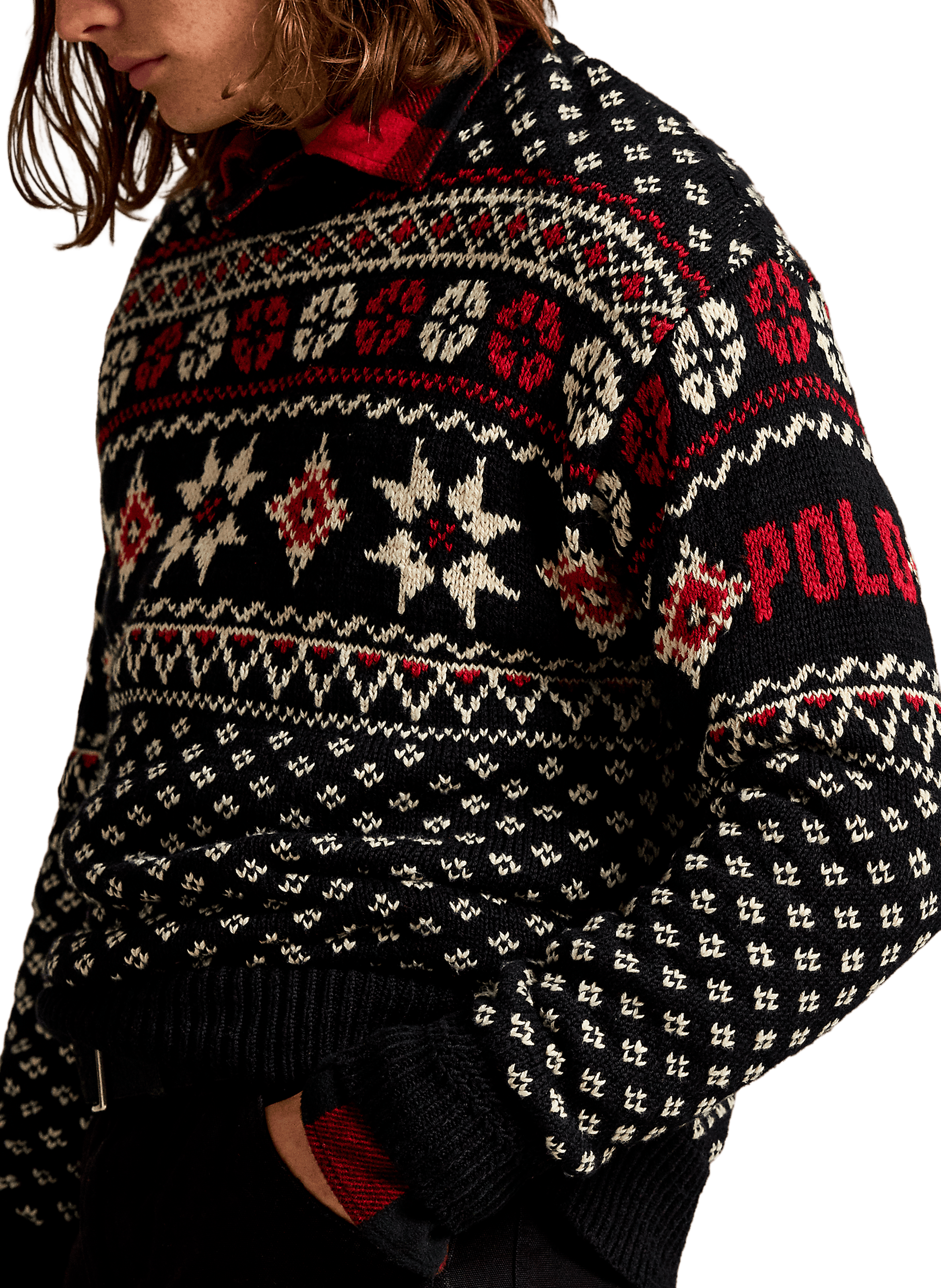 Pull à motif POLO RALPH LAUREN Noir