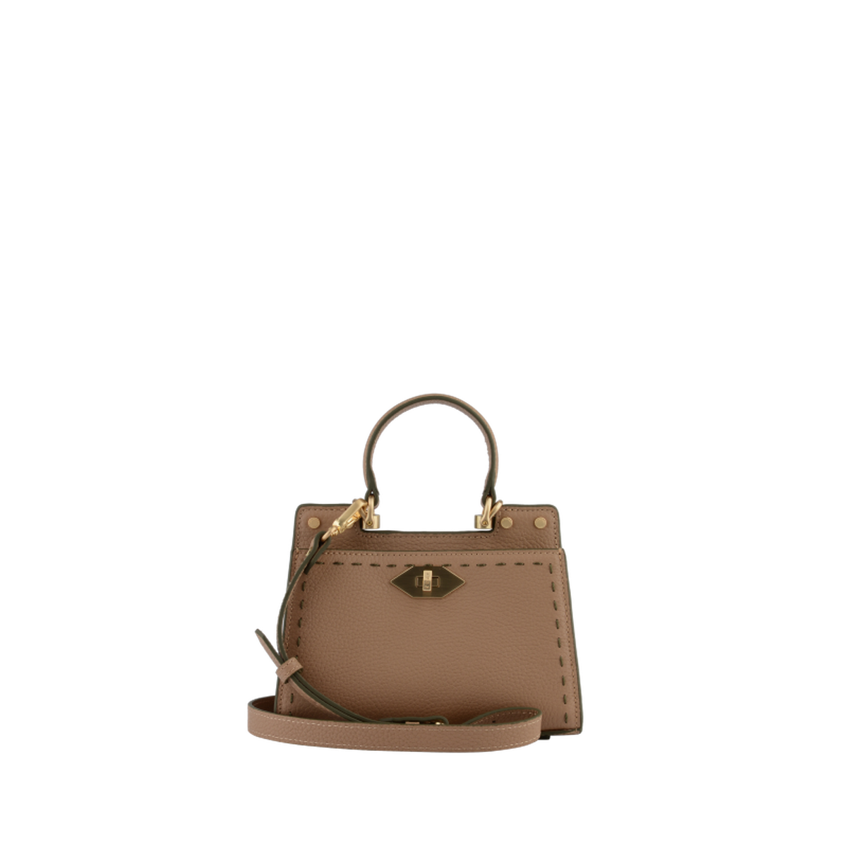 Trianon - sac à main POURCHET Kaki