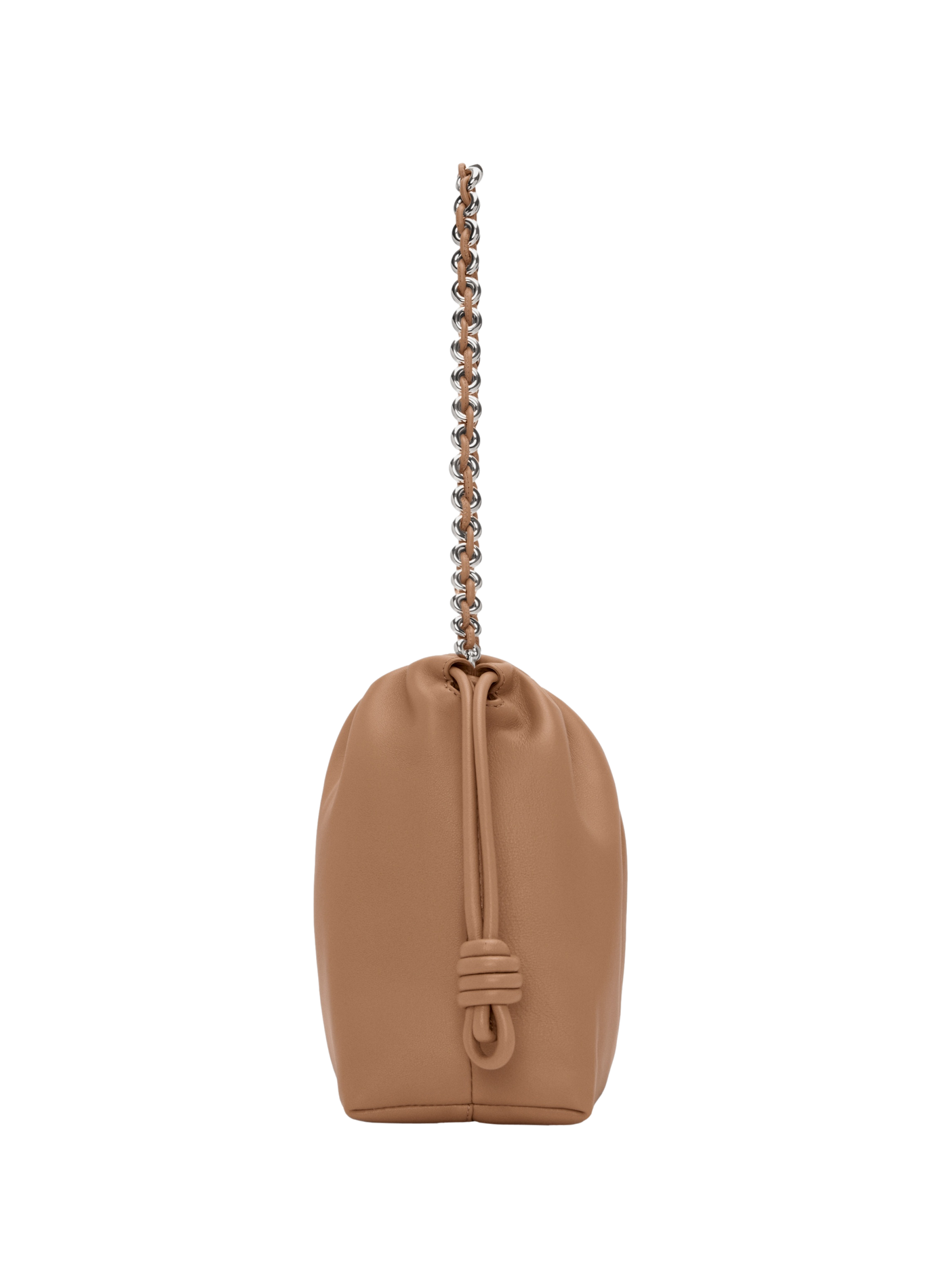 Sac Flamenco purse moyen en cuir  LOEWE Marron