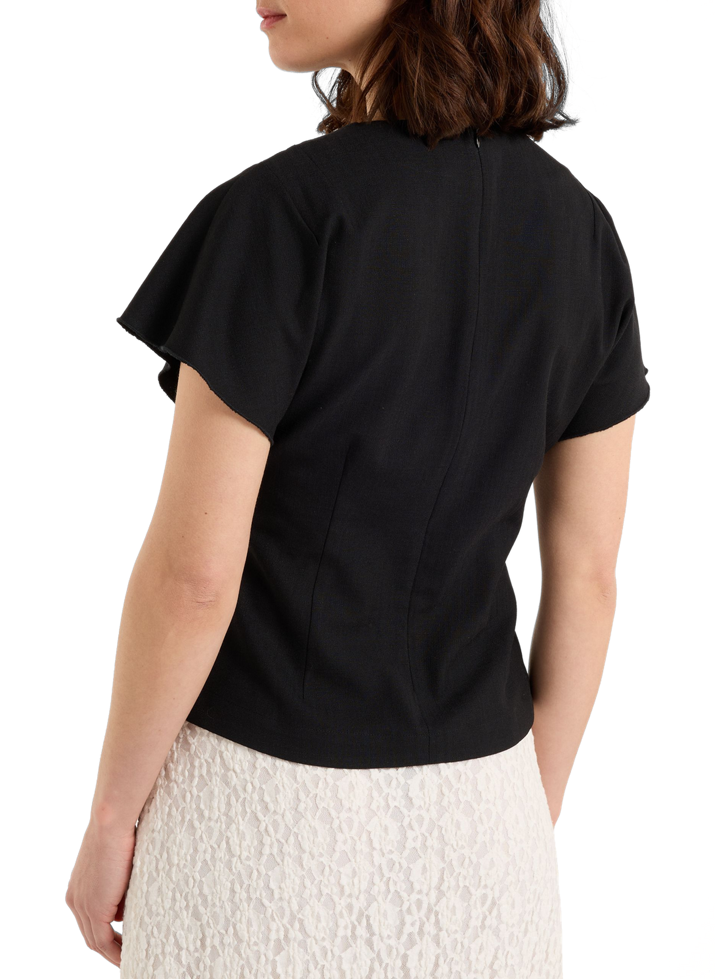 Fitted top Ariela SAISON 1865 Black