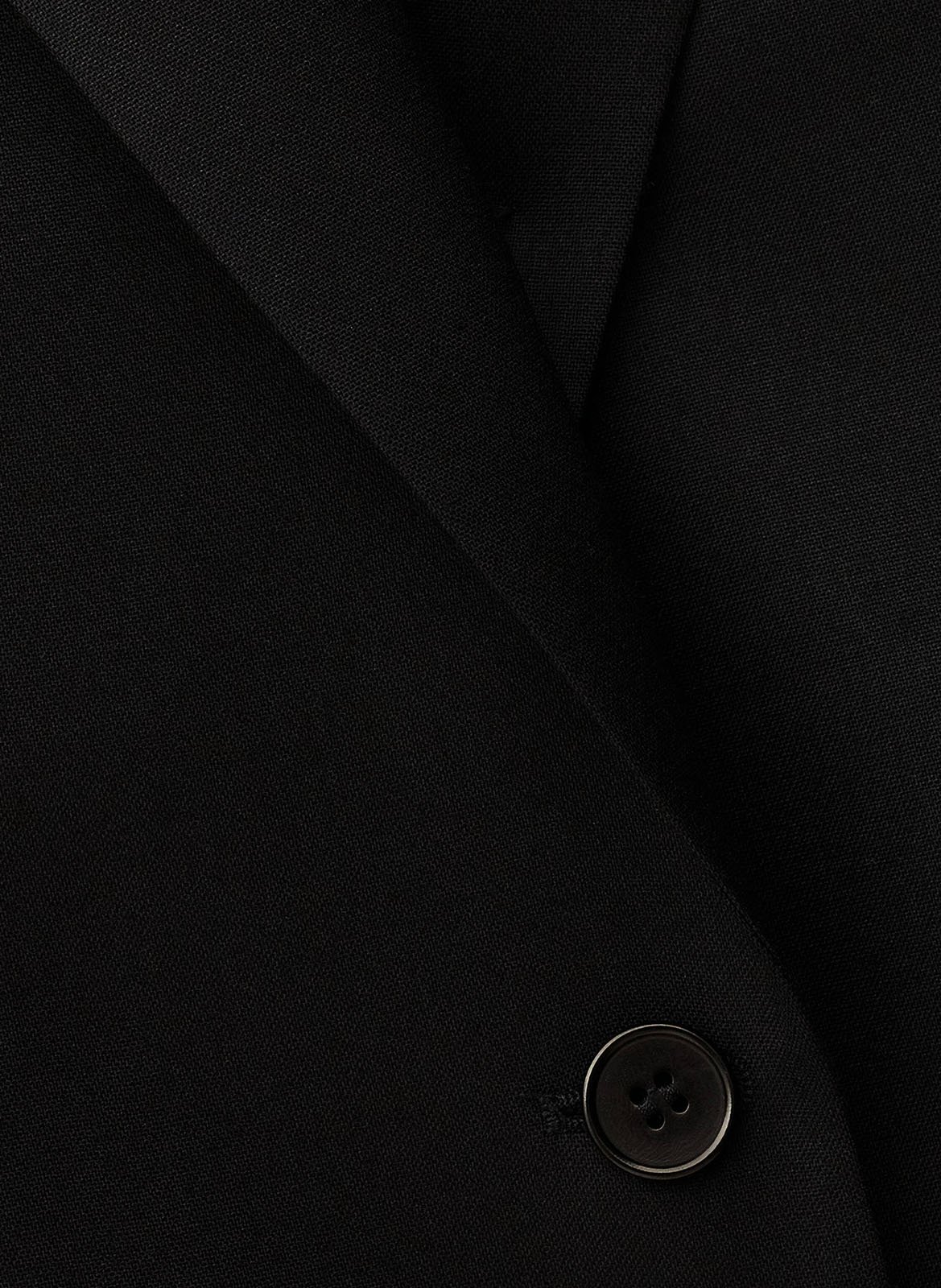 Veste de blazer droite en laine nisha BA&SH Bleu