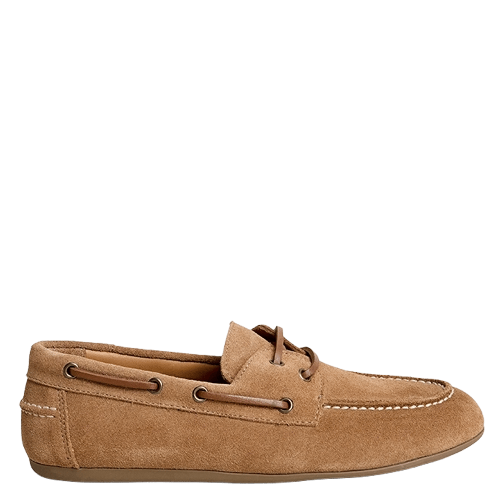 Mocassins en cuir lalie  Taupe