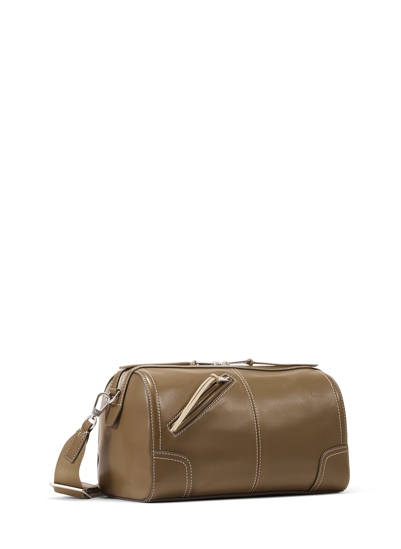 Sac à bandoulière en cuir PAUL SMITH Gris