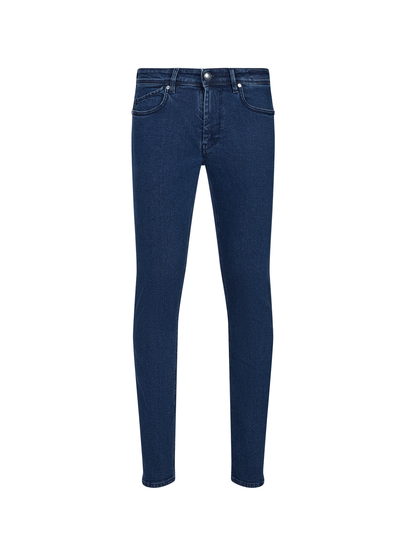 Cotton-blend slim-fit jeans RE HASH Blue