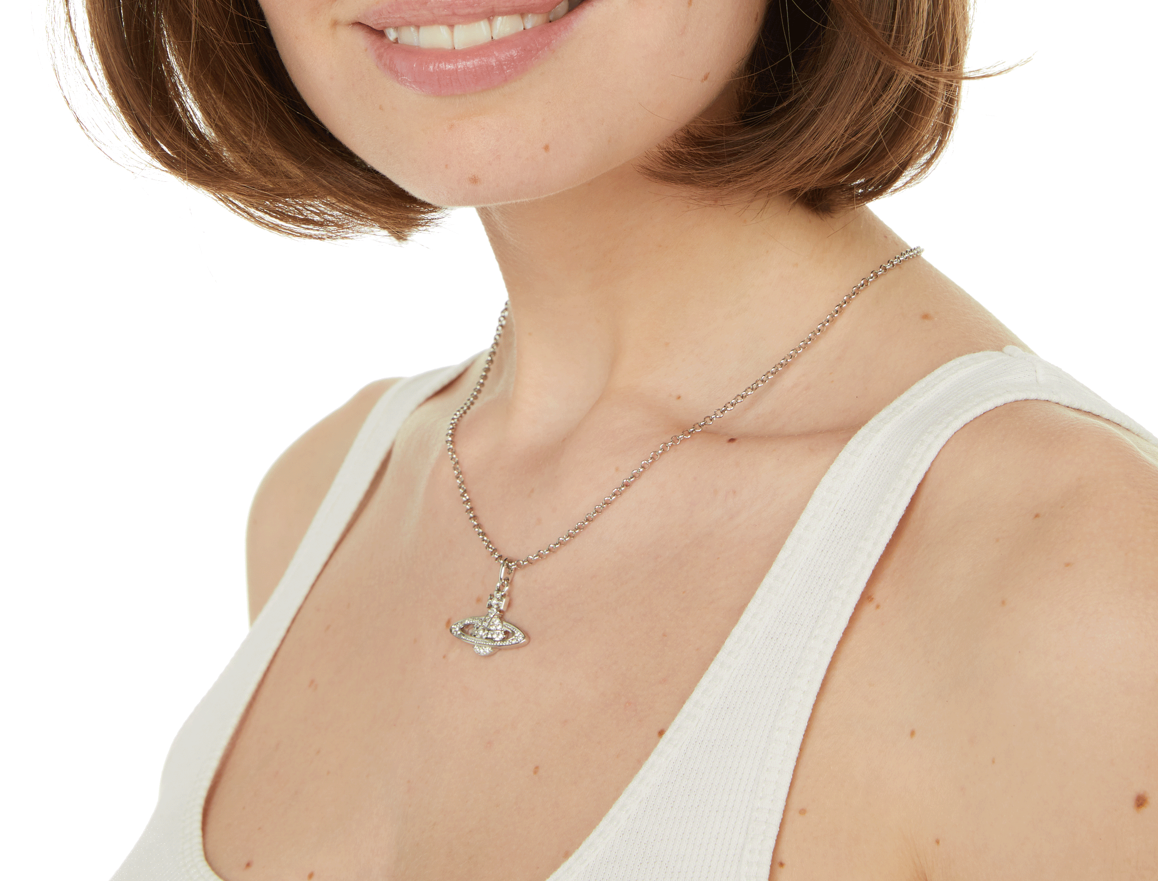 Ketting van messing VIVIENNE WESTWOOD Zilver