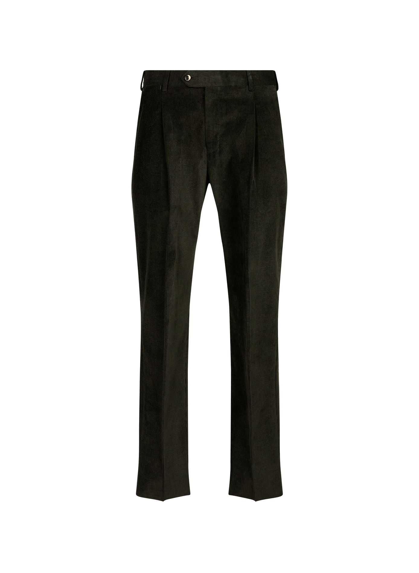 Straight corduroy cotton pants PT01 Khaki