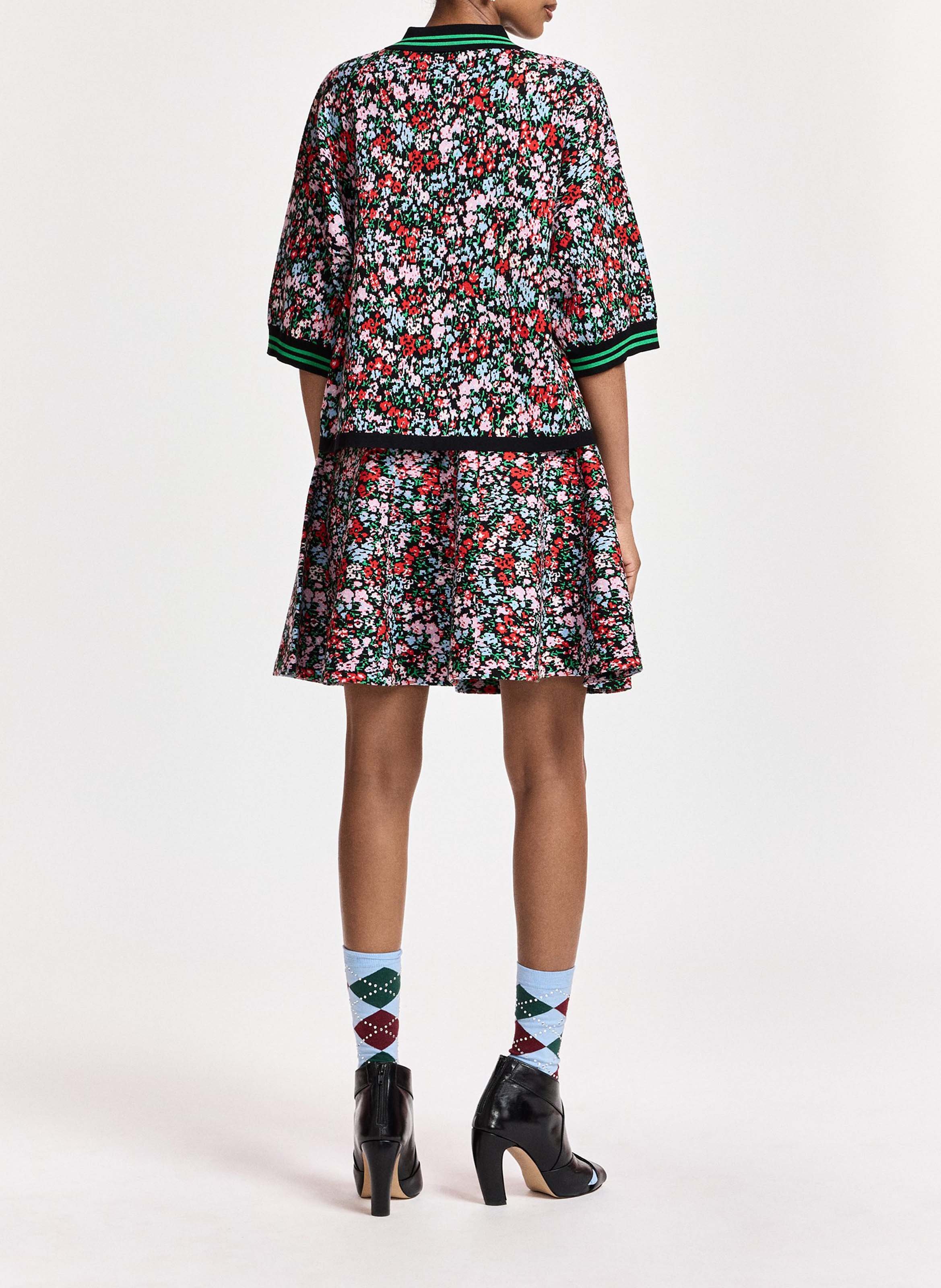 Polo droit imprimé floral kartos ESSENTIEL ANTWERP Multicolore